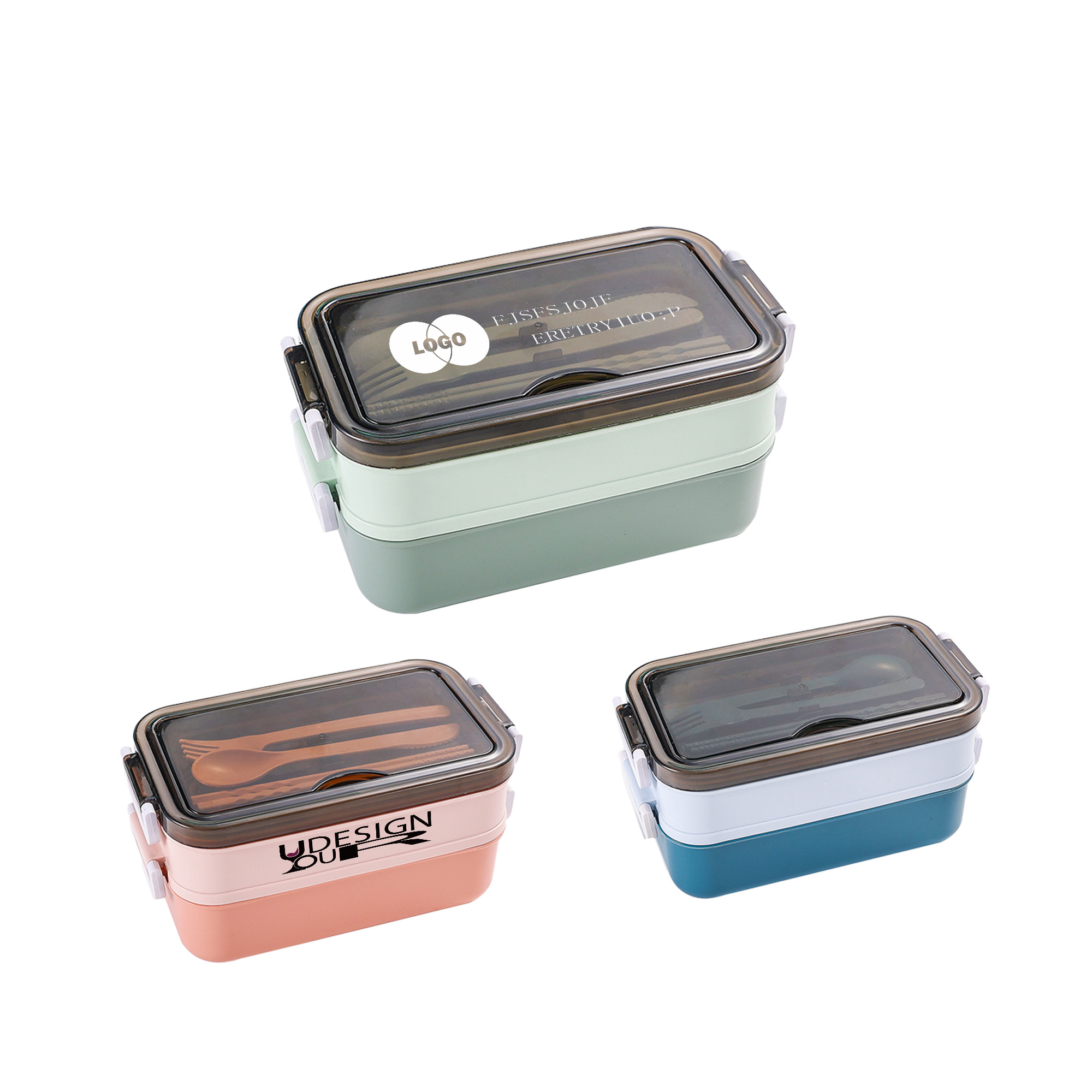 Portable Lunch Box With Utensils 5