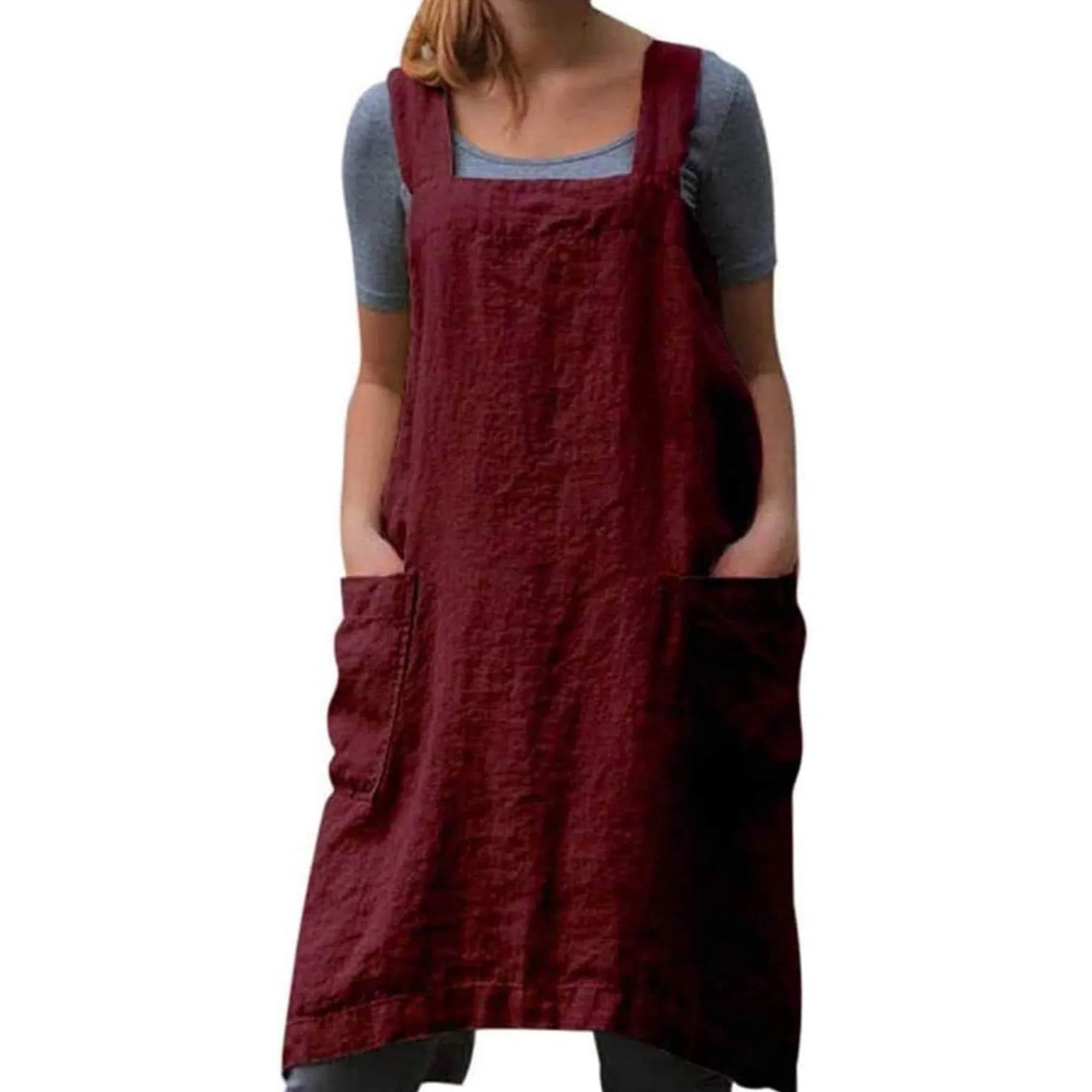 Cotton Linen Apron 41