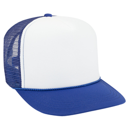 high crown trucker hat