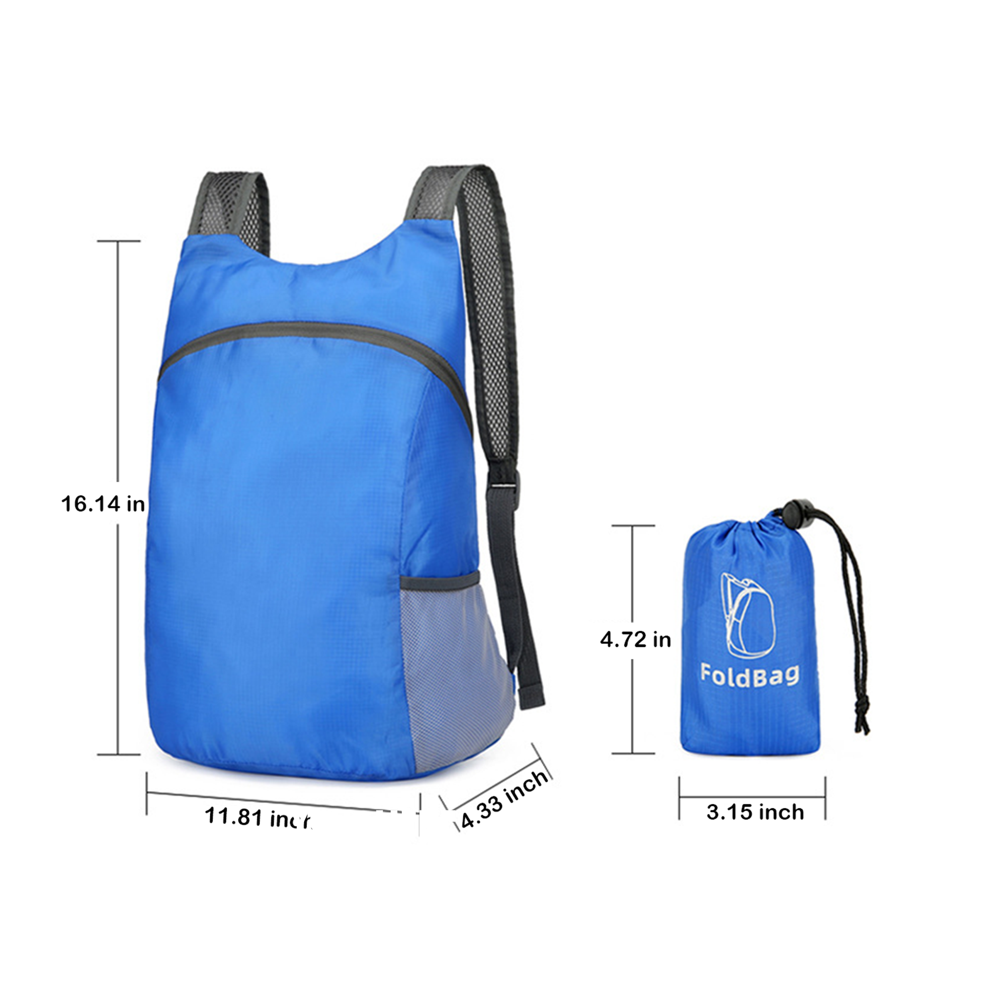 Lightweight Foldable Waterproof Backpack - Portable & Durable 5