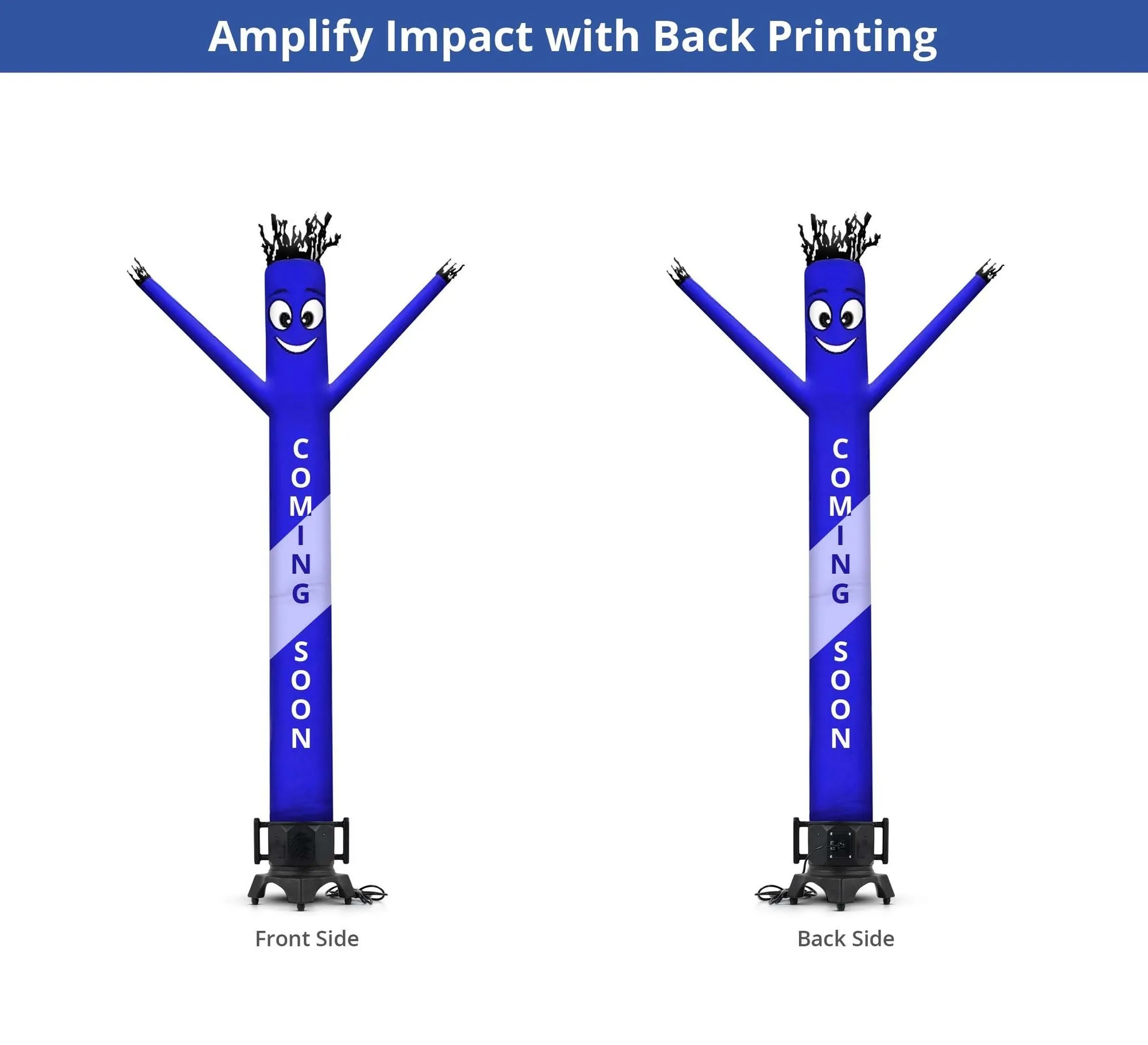 Custom Inflatable Tube Man with Blower (Single Sided) 12