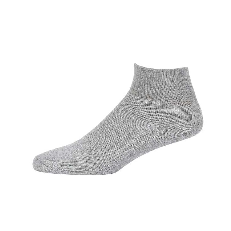 Quarter Sports Socks - Gray Size 10-13 4 Pack 3