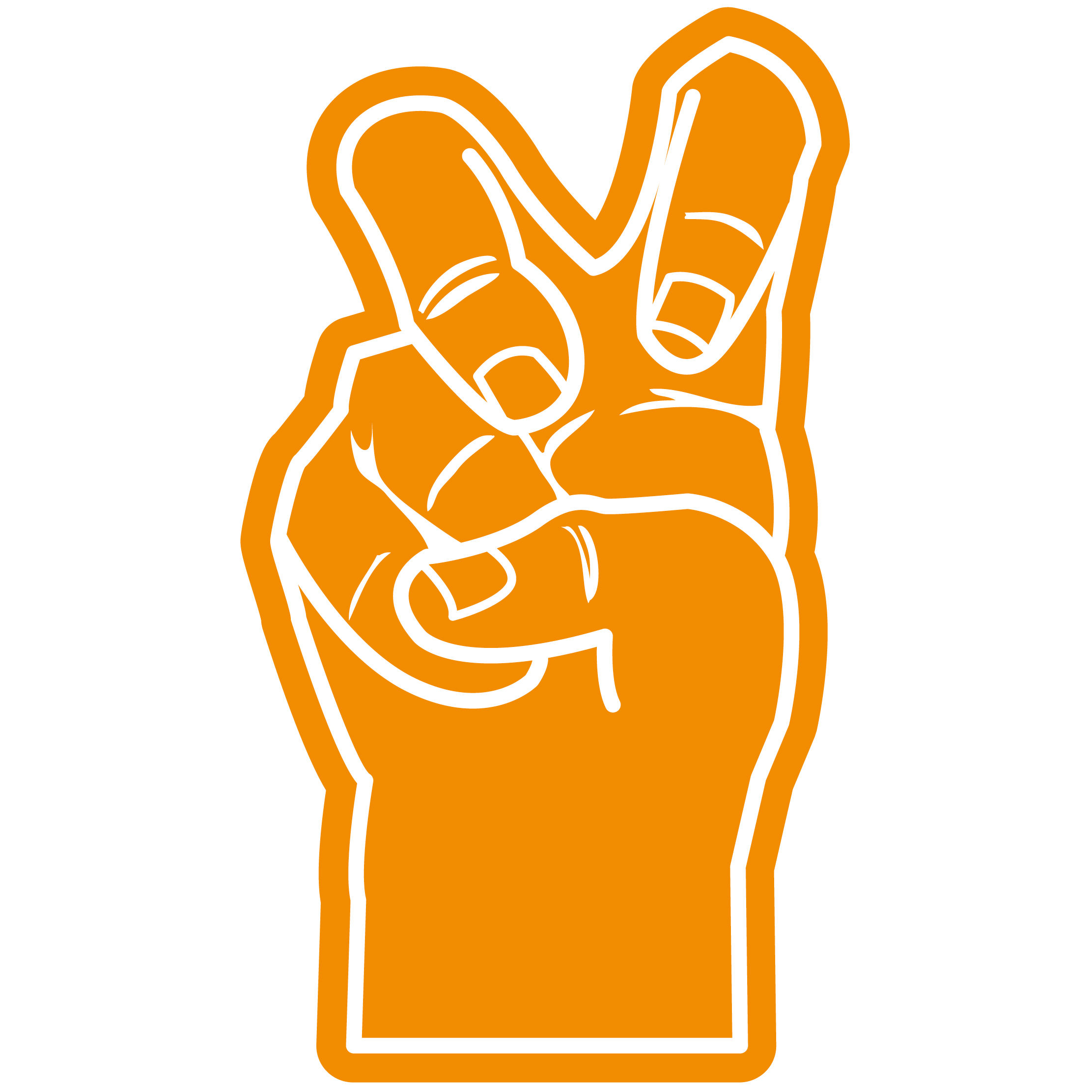 Bent Finger Frog Hand 79