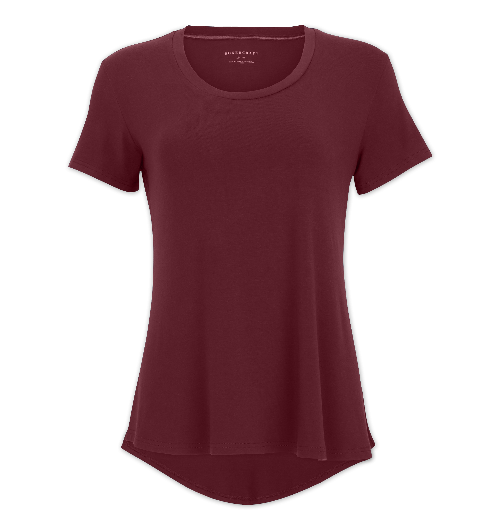 BOXERCRAFT WOMEN'S BAMBOO SCOOP NECK TEE 10