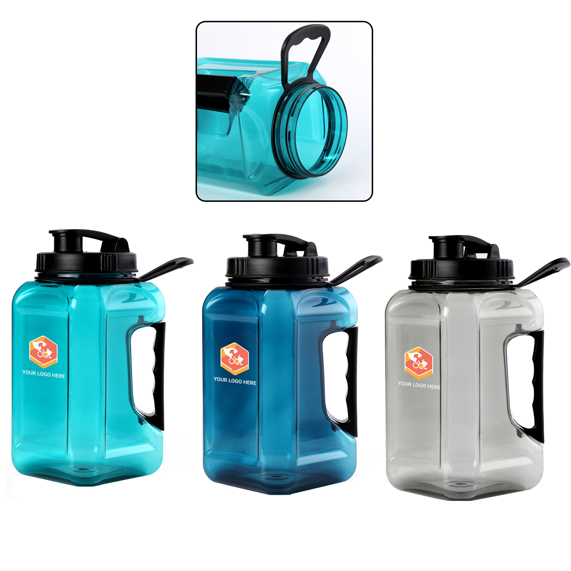 80oz Large Capacity Sports Water Bottle 1