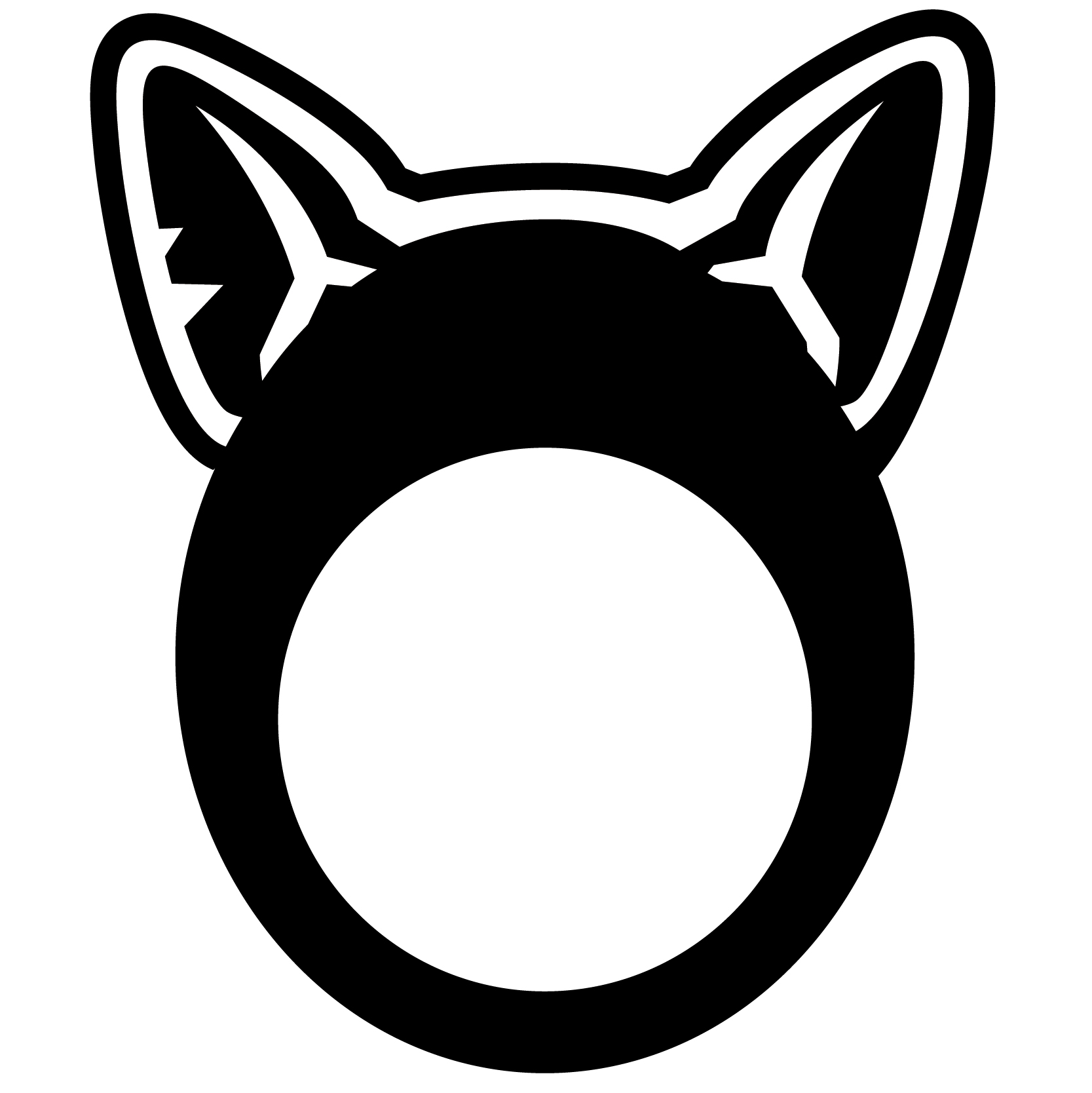 Animal Ears Pullover Visor 38