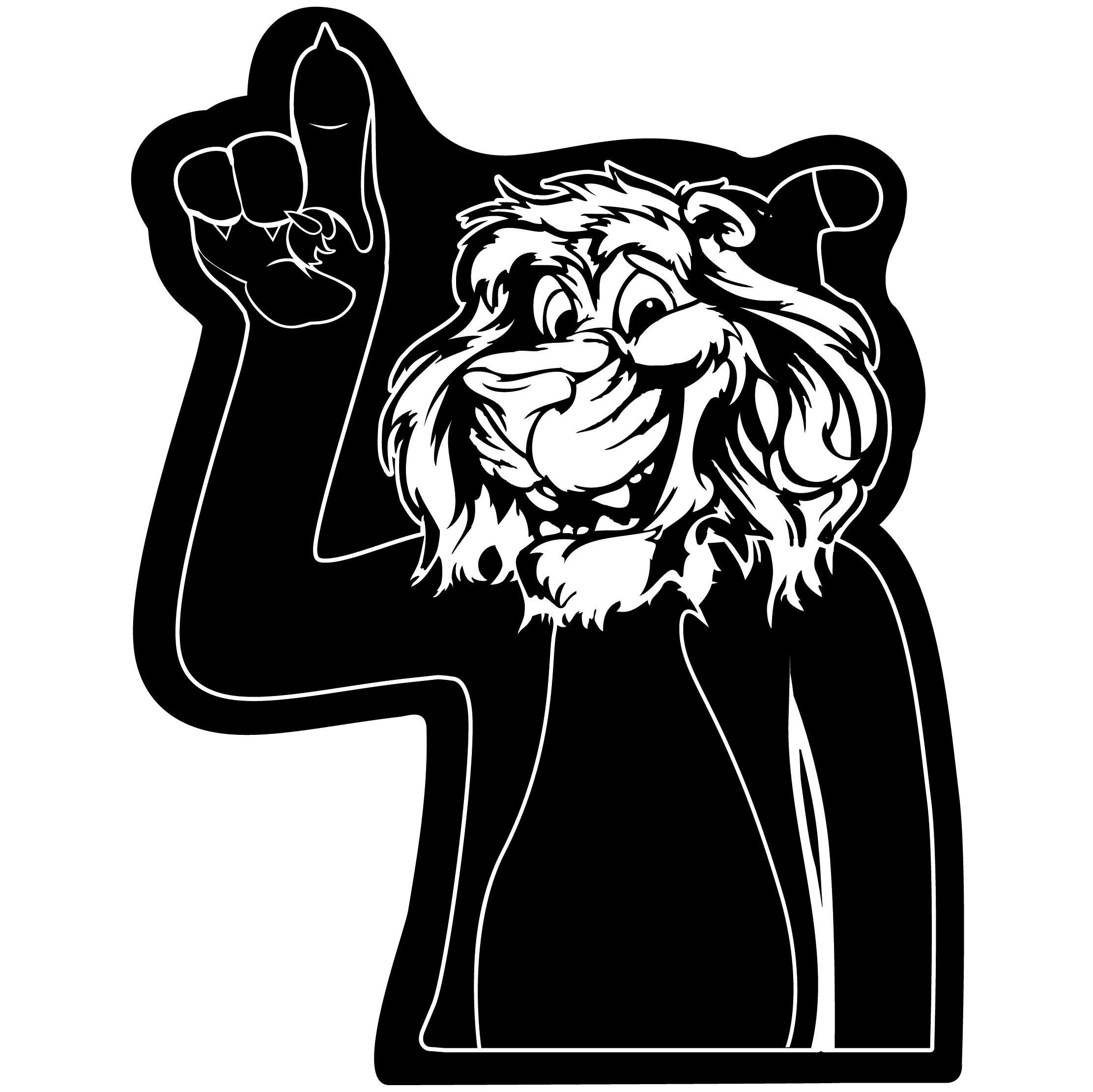 Cat Cheering Mitt 42