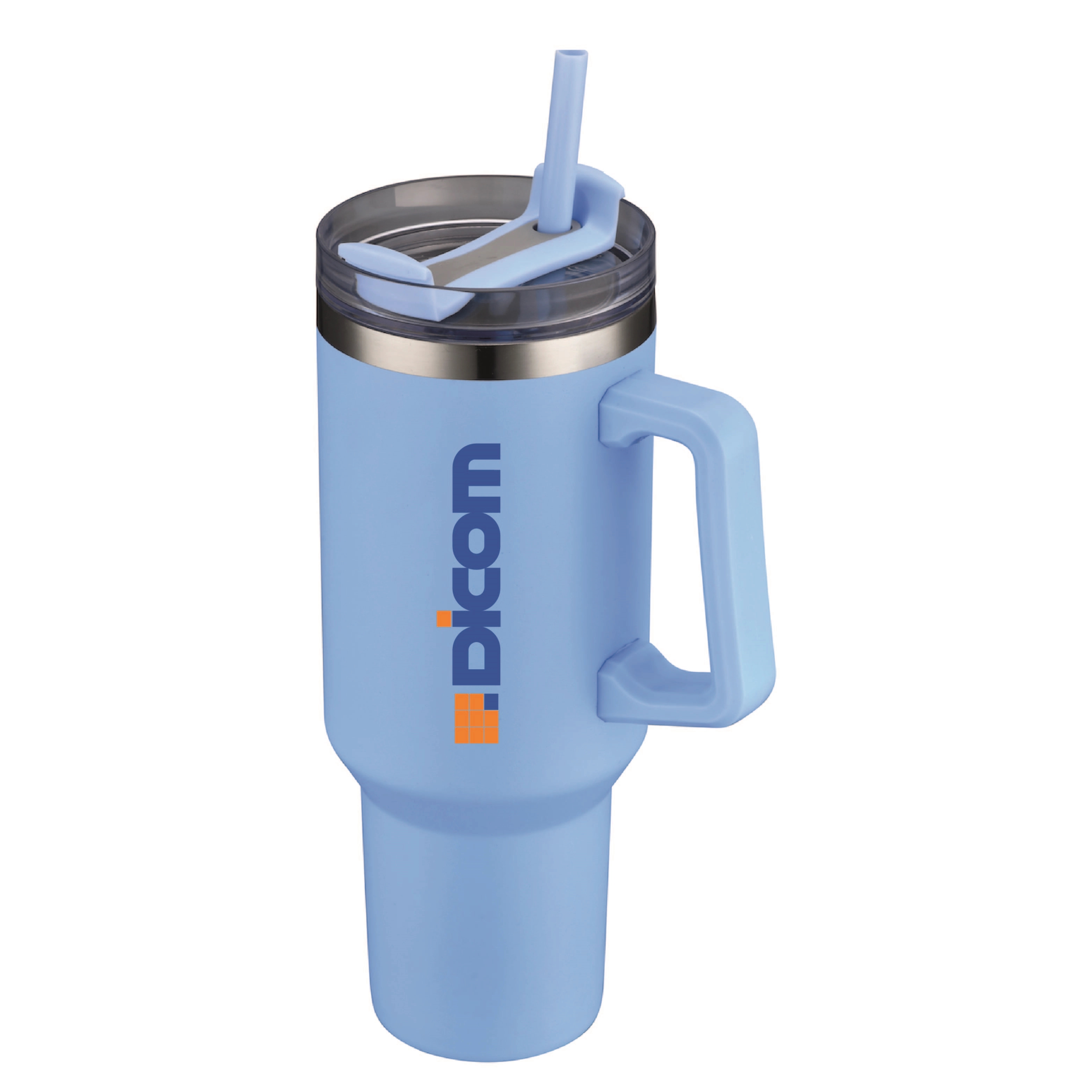 THE HIDRATOR - 40 oz. S/S TRAVEL MUG WITH HANDLE AND STRAW 29