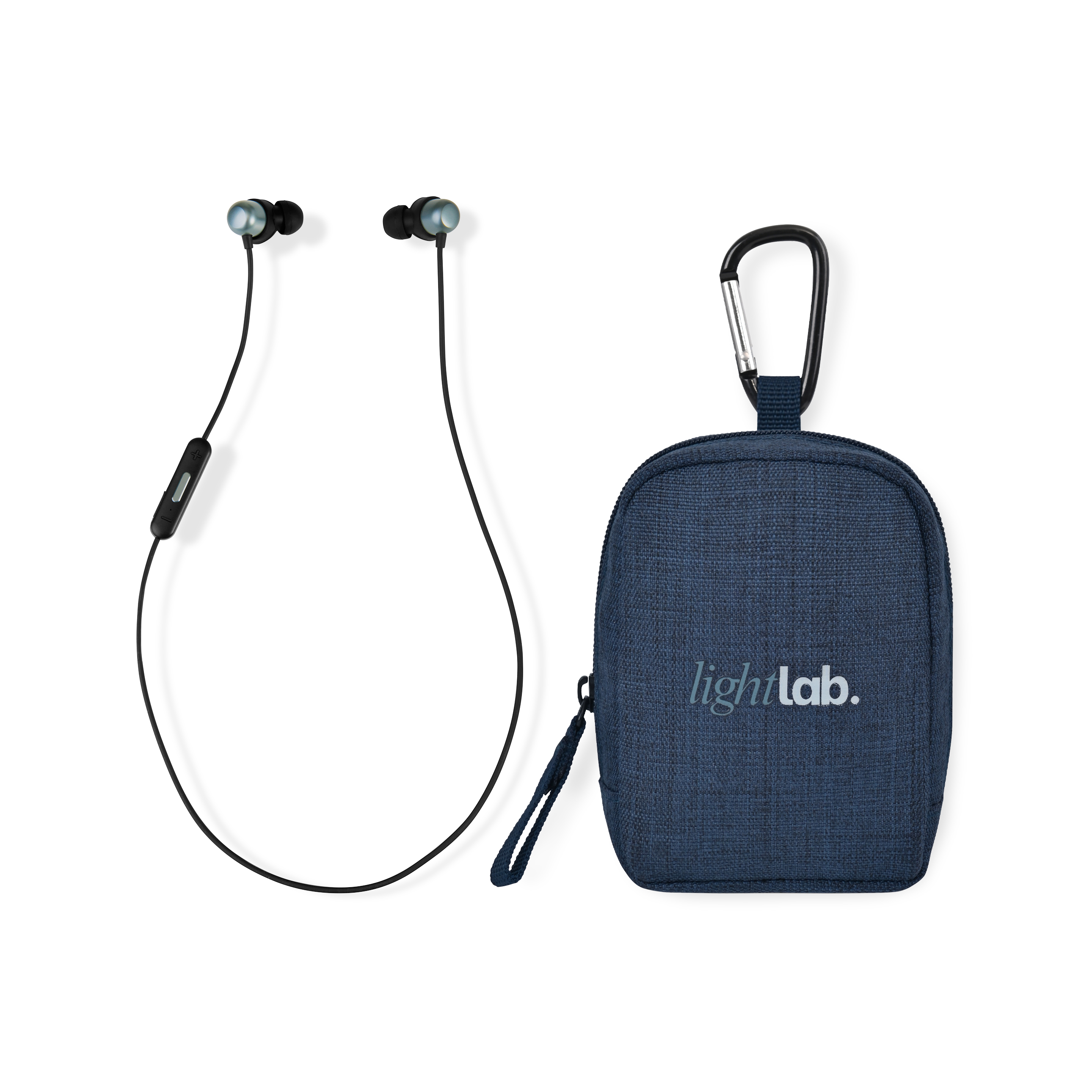 FitPack Bluetooth Earbuds & Mini Pouch Bag Charm