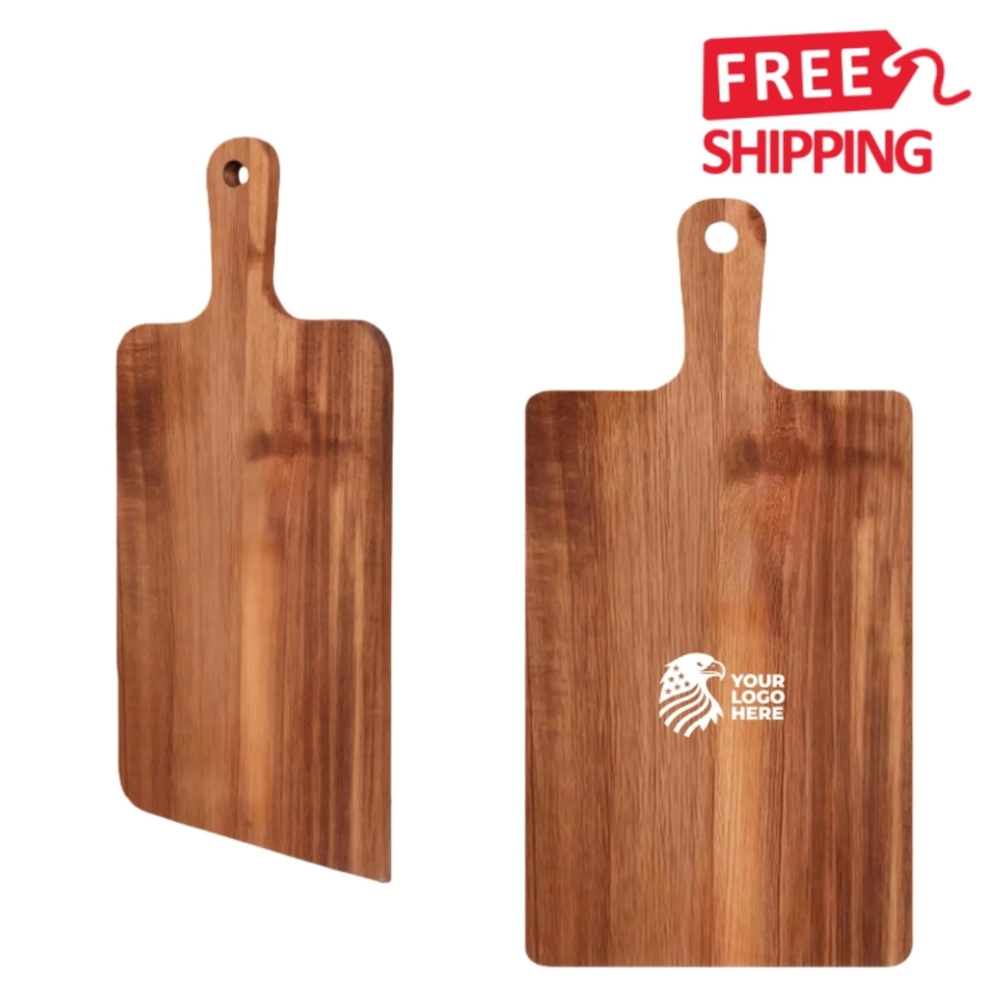 Acacia Wood Handle Cutting Board