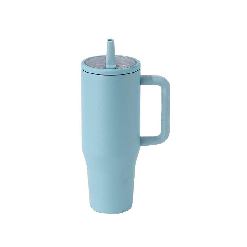 40 oz Leak Proof Insulated Tumbler W/ Straw & Lid 10