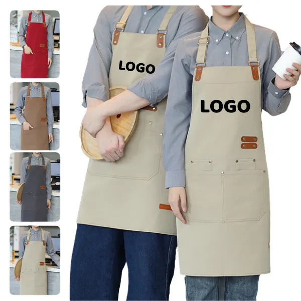 Waterproof Canvas Apron Adjustable, Multiple Colors