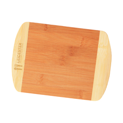 Small Two-Tone Bamboo Cutting Board (Engraved Imprint)