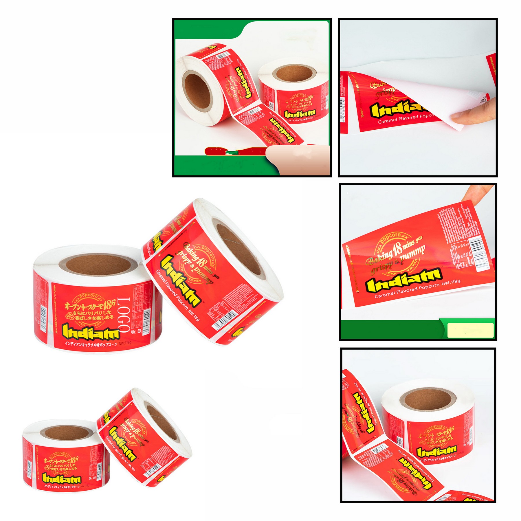 Semi-Gloss Label Roll
