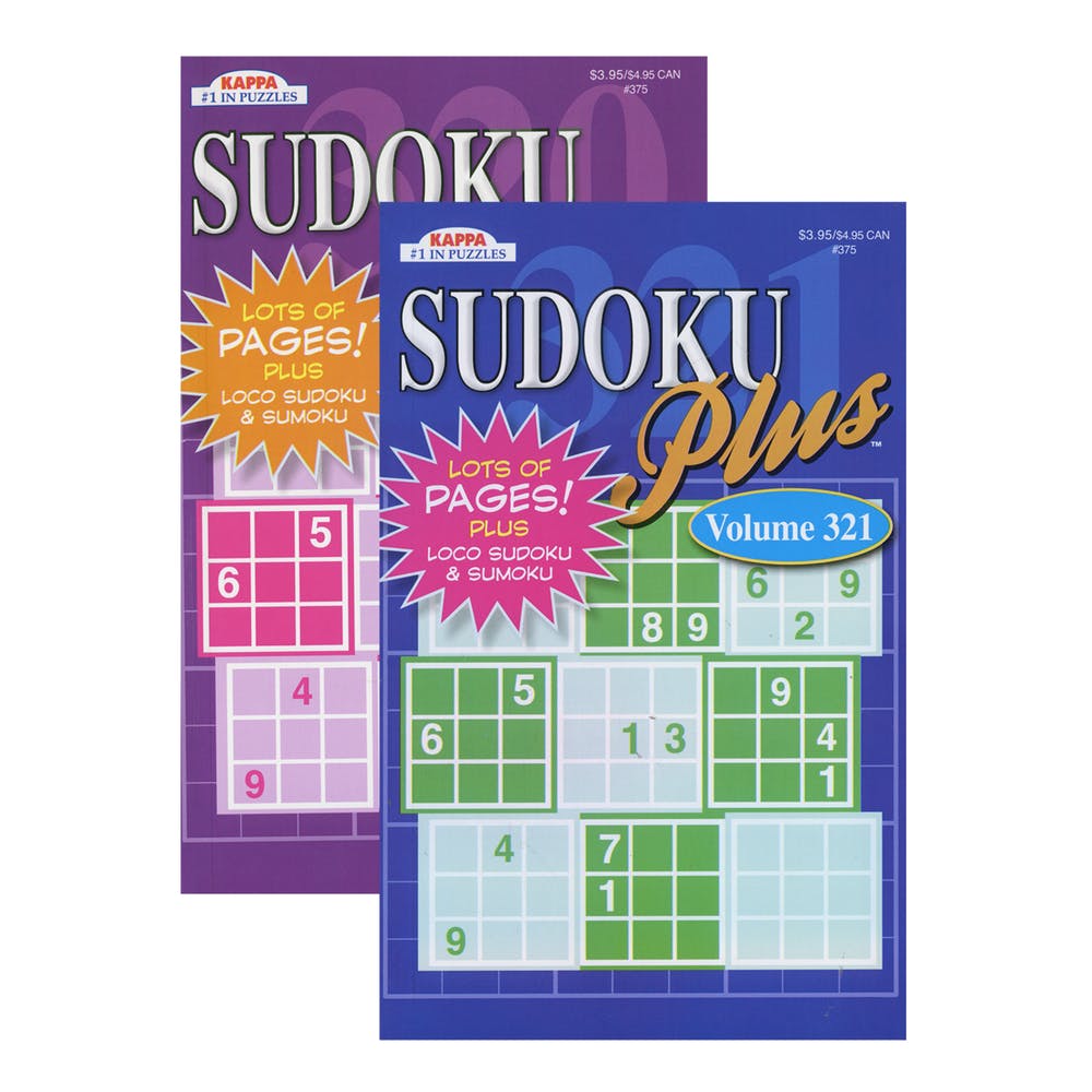 KAPPA Sudoku Puzzles Book Digest Size 311408 Custom Logo Branded 