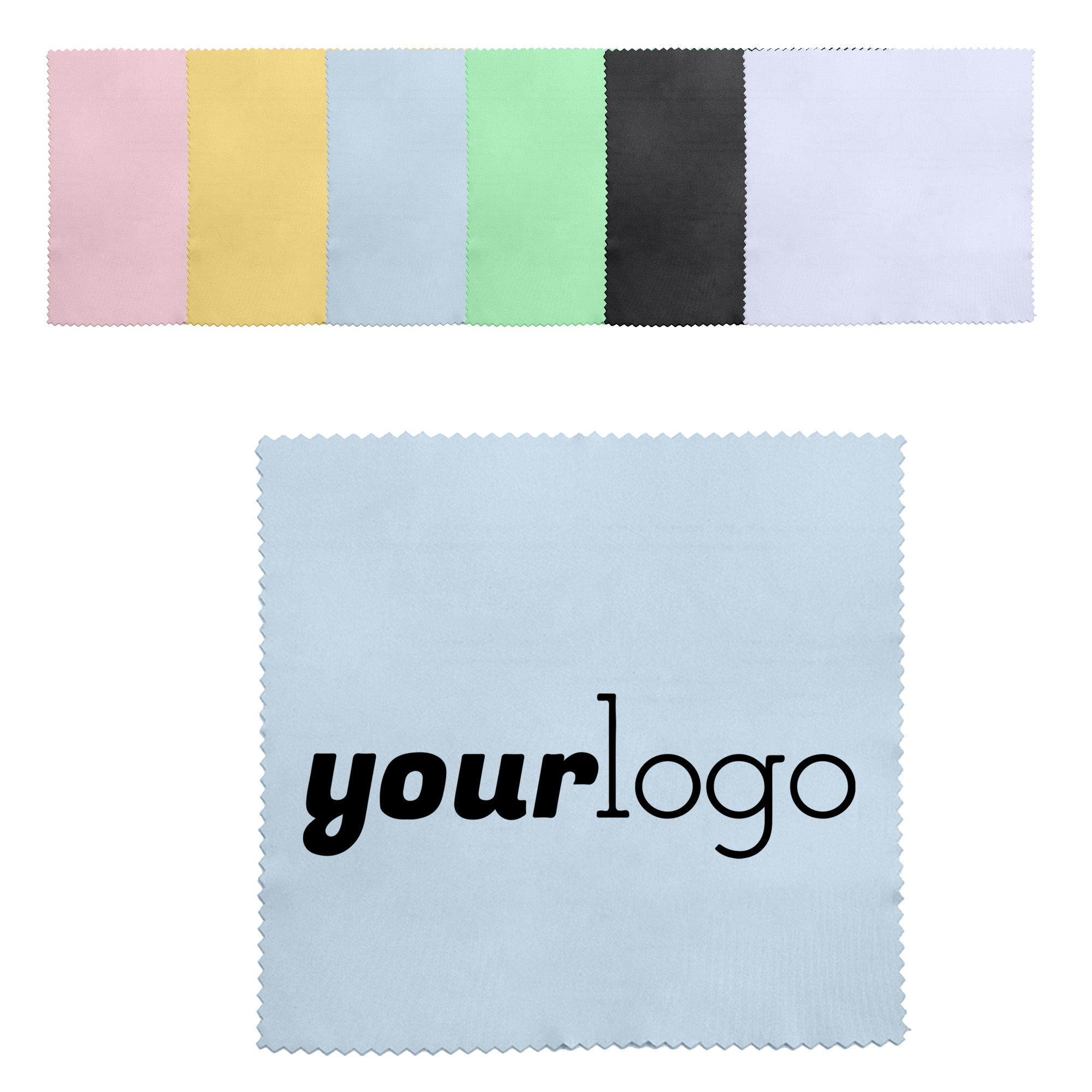 Reusable Multicolor Microfiber Glasses Cleaning Cloth 17