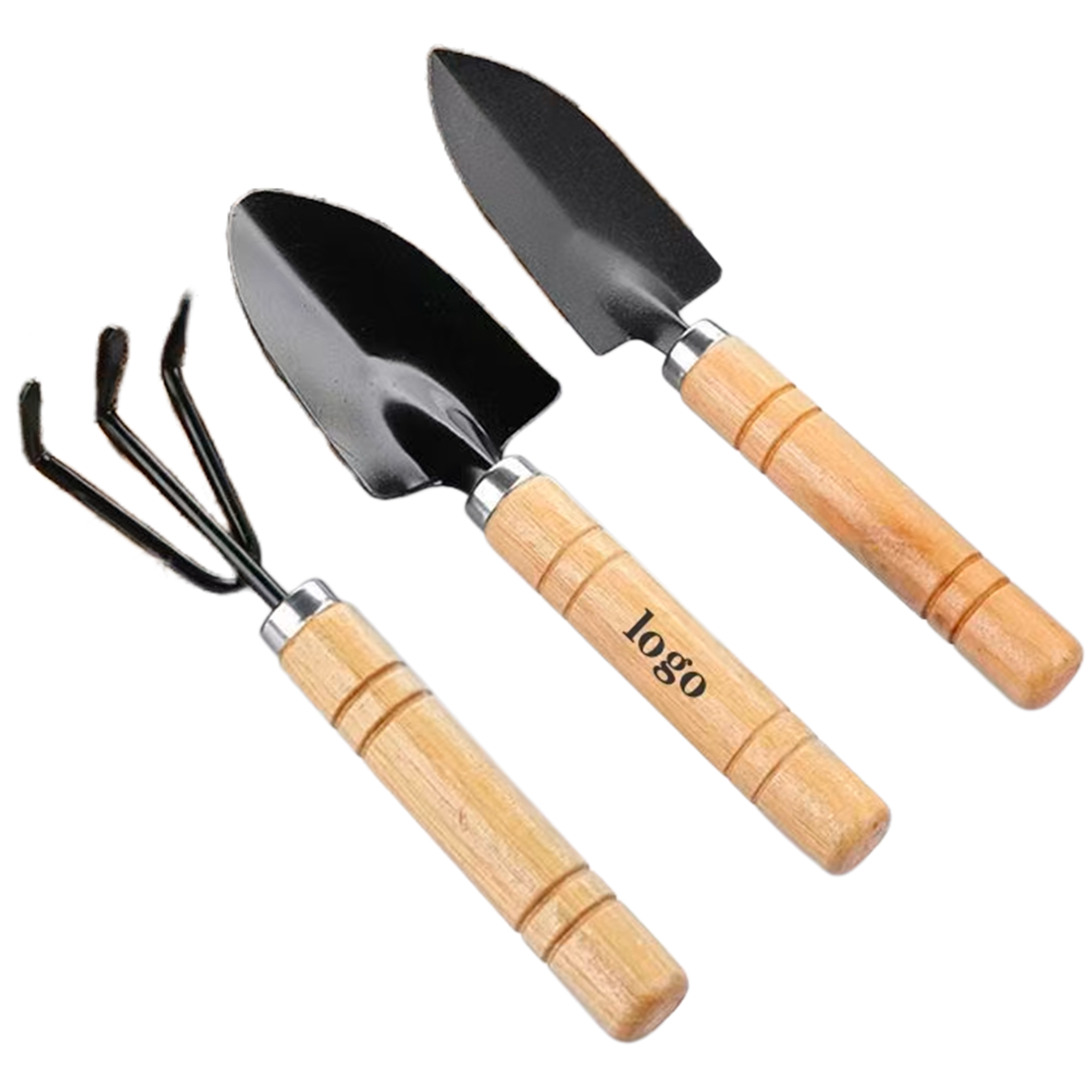 Wood Handle Garden Tool Set