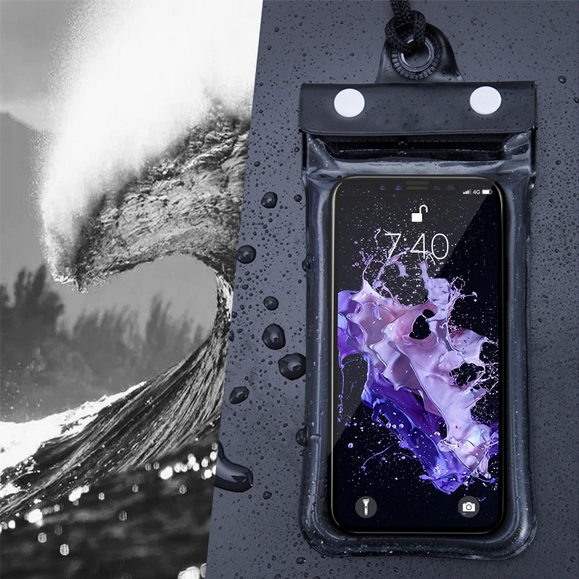 Waterproof Bag For Outdoor Swimming Mobile Phone 16