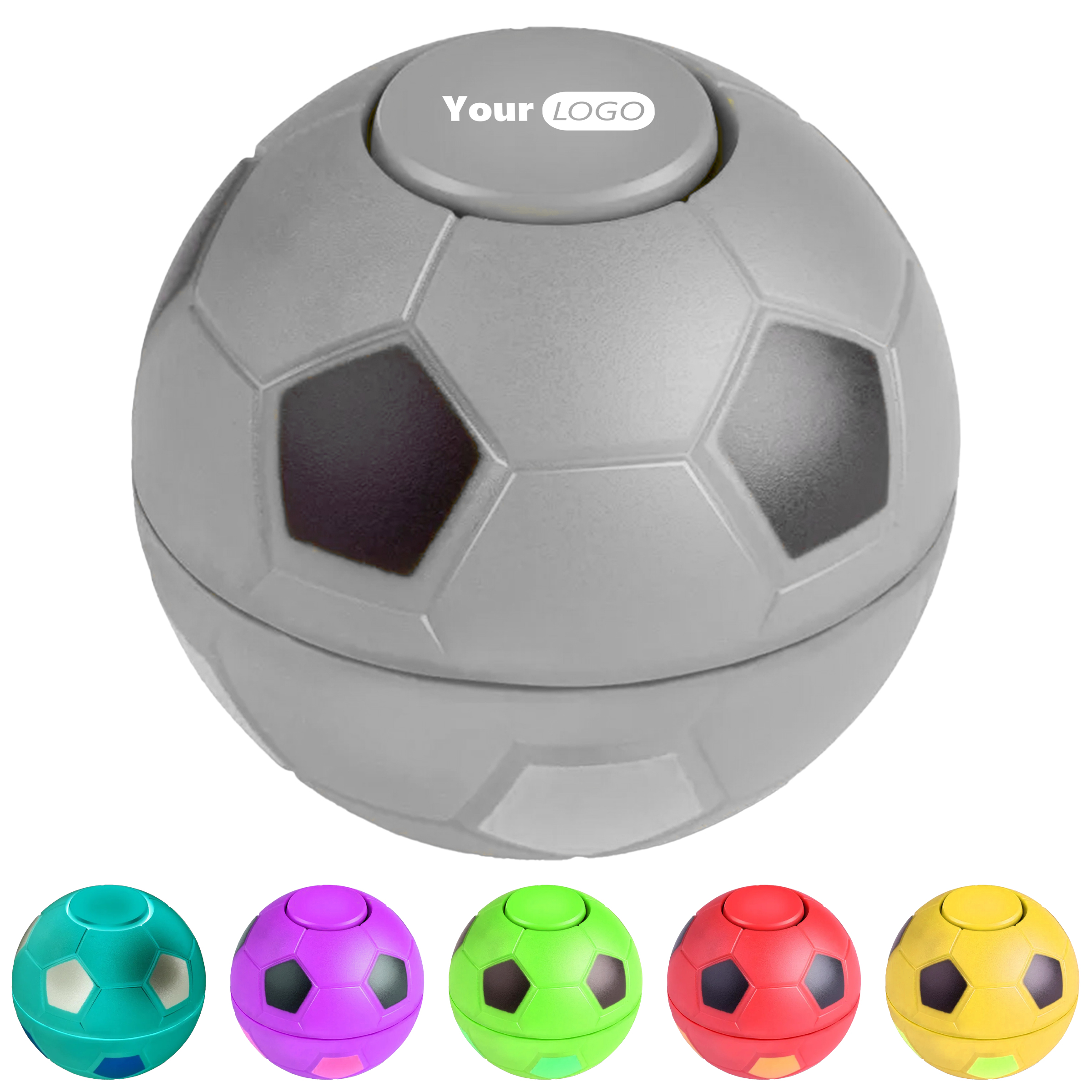 Plastic World Cup Ball Fidget Spinner Toy ?C Perfect For Fans And Fidgeting Fun 6