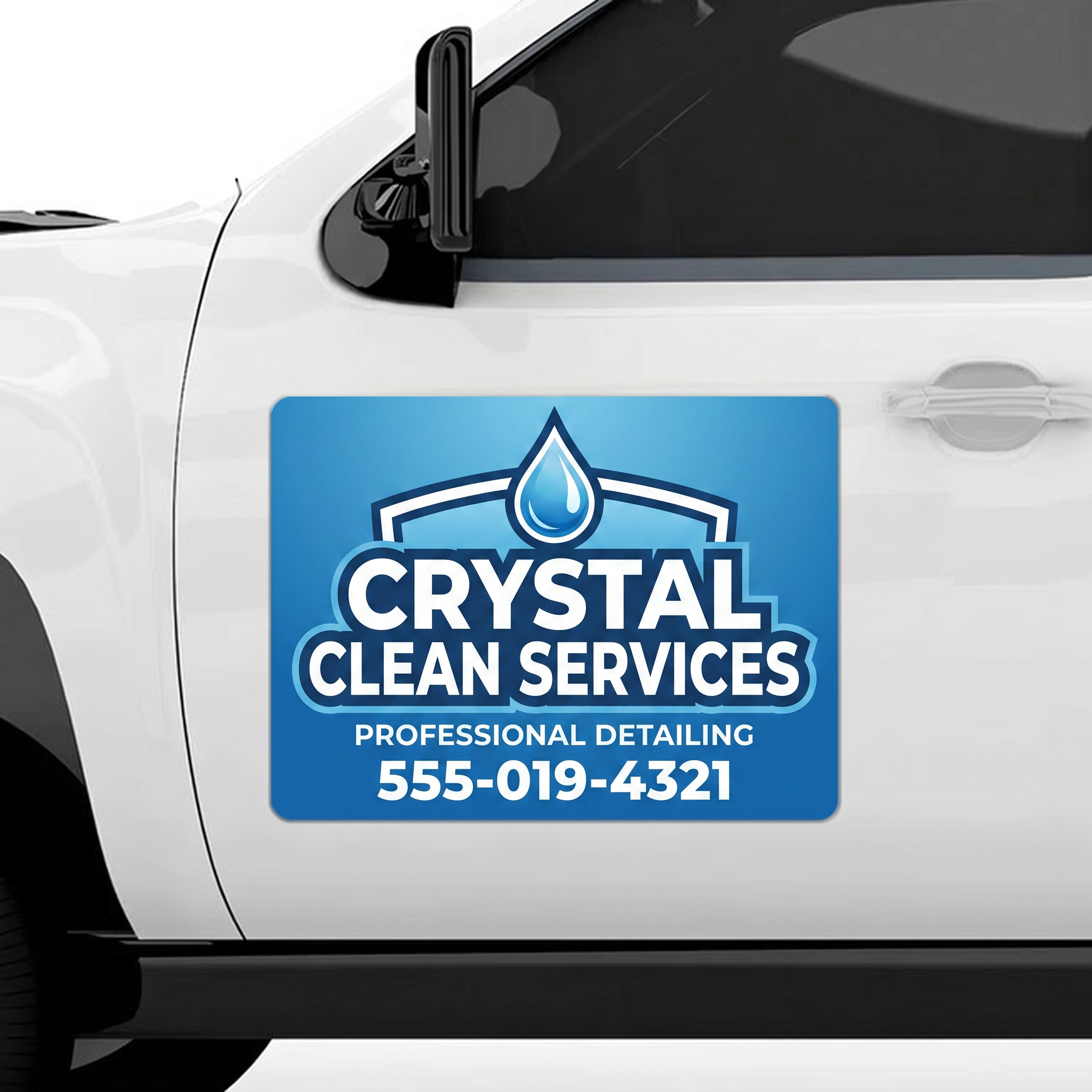 Promotional Magnetic Car Door sticker