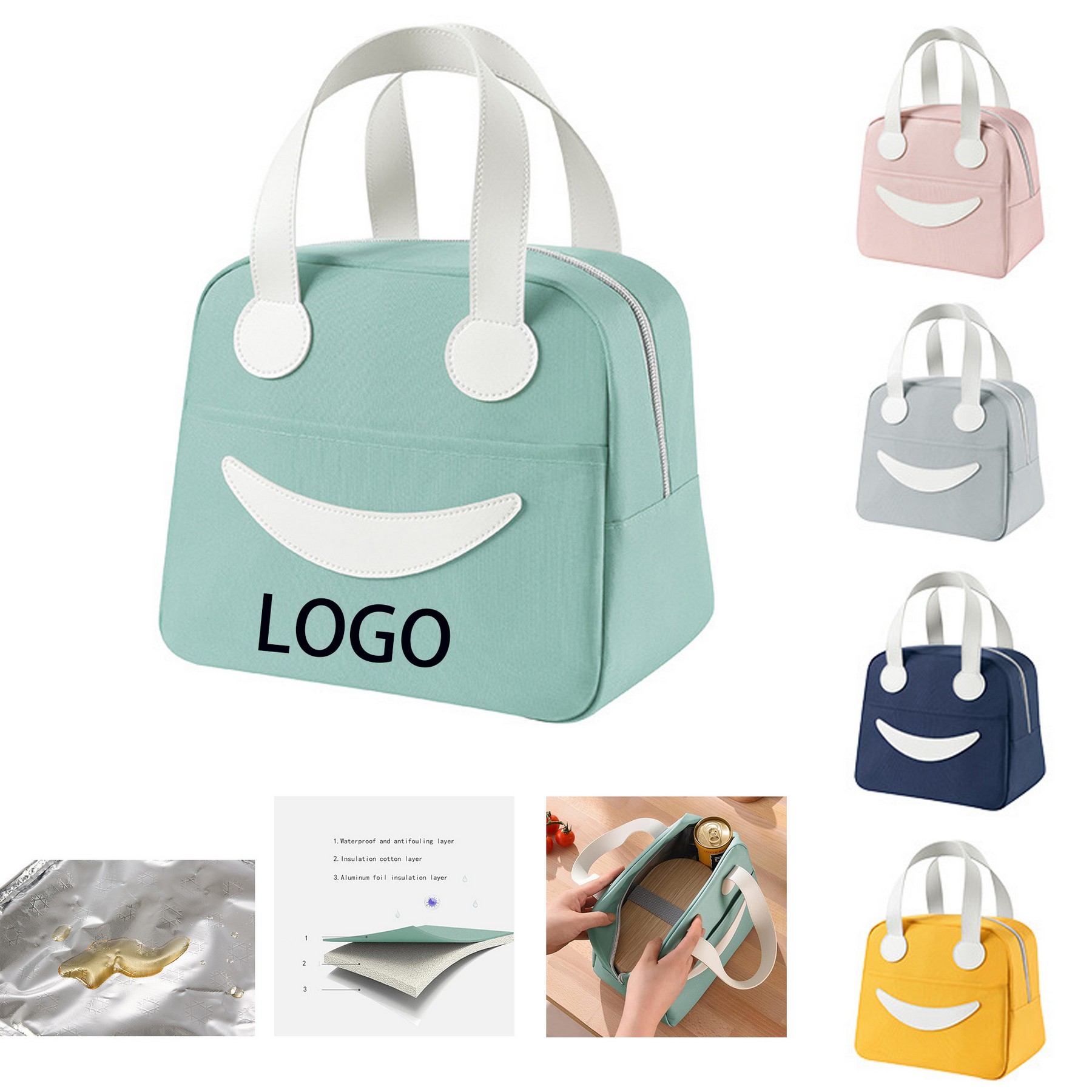 Cute Insulated Lunch Box