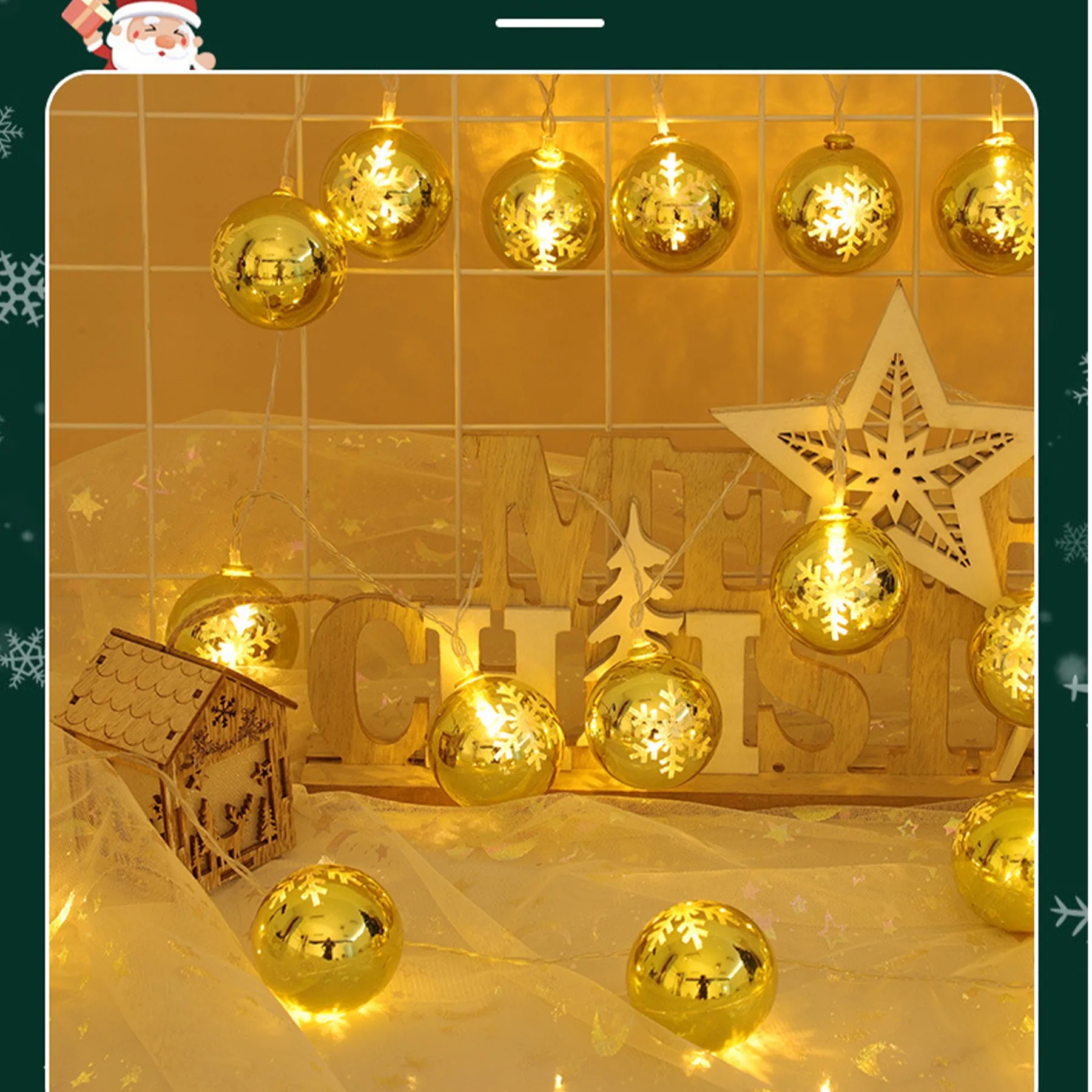 Christmas Ball Ornaments With Led Lights 14