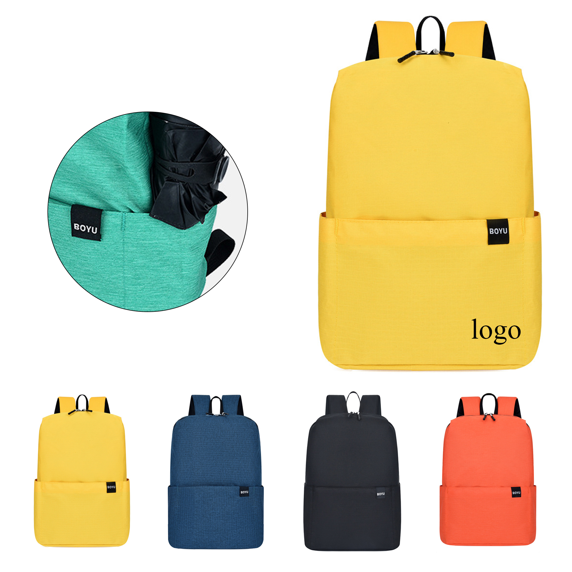 Custom Promotional Lightweight Small Backpack