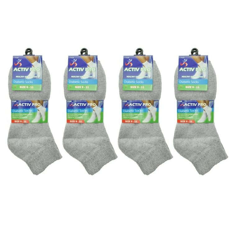 Cotton Ankle Socks - Gray 3