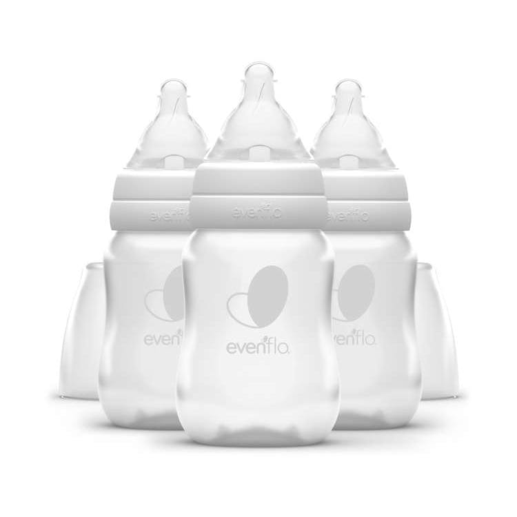 Evenflo Standard Baby Bottles 4oz 3pk 3