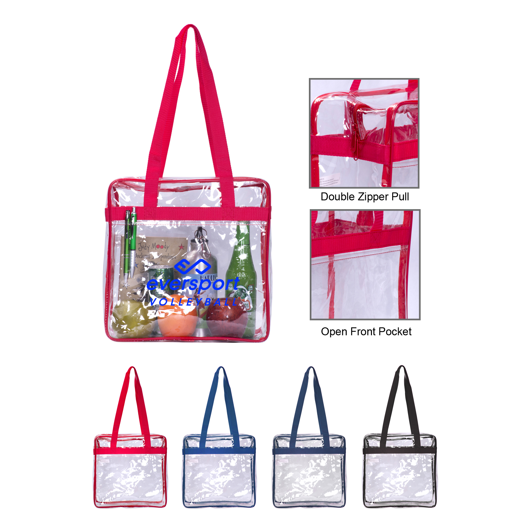 Clear Stadium/Tournament Bag 26