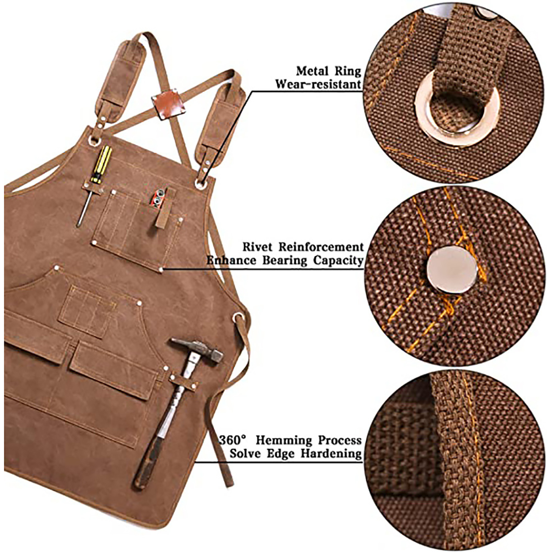 Canvas Work Apron 5