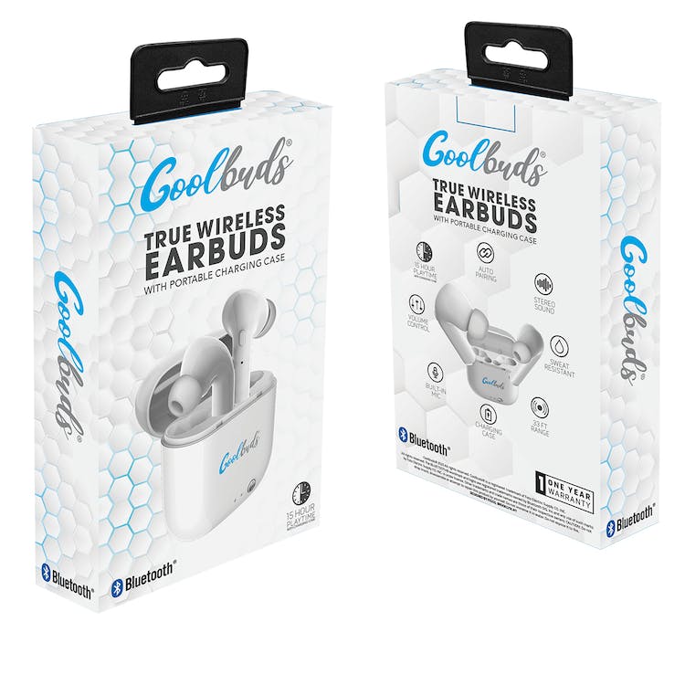 Coolbuds Wireless Earbuds - White 3