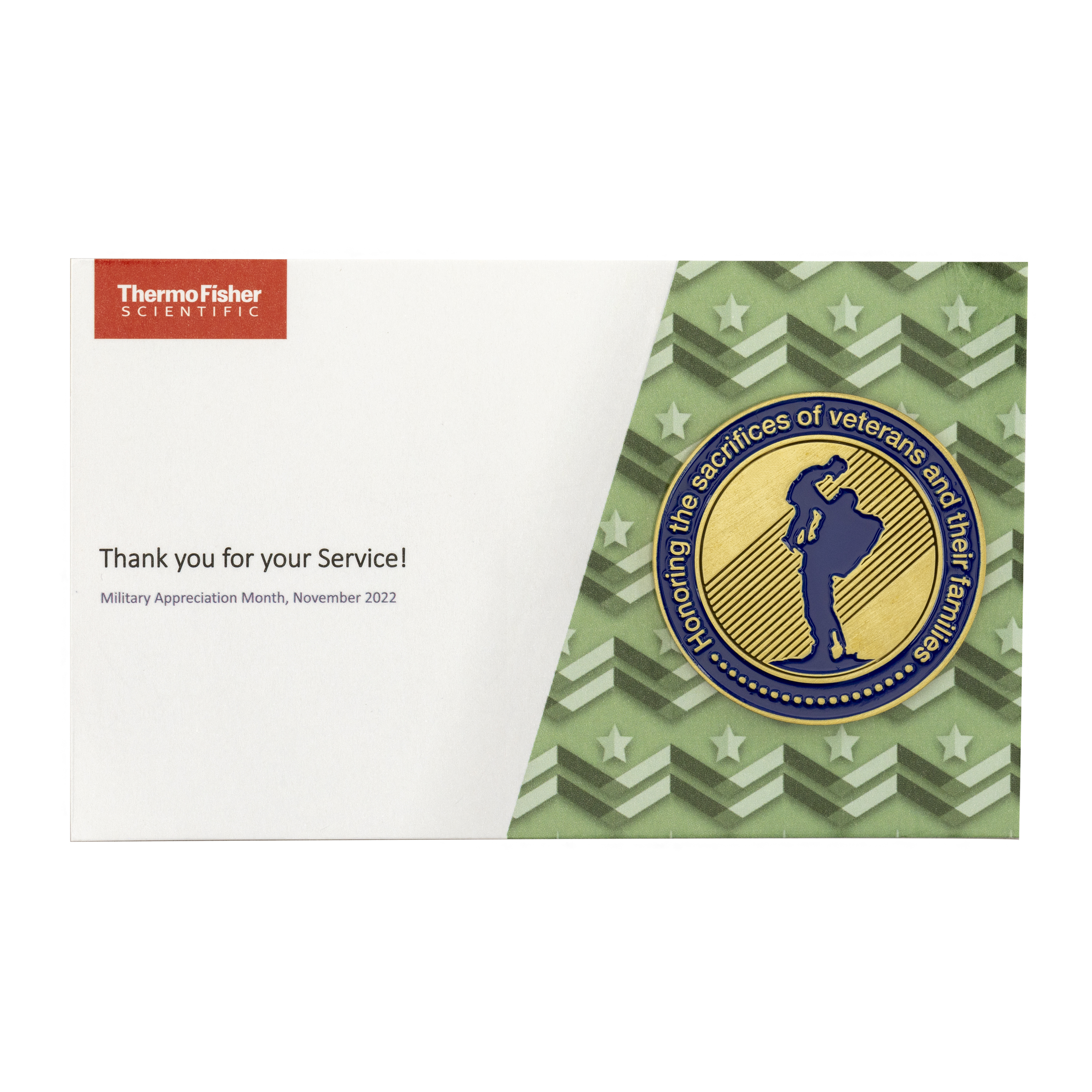 Custom Challenge Coin Presentation Cards
