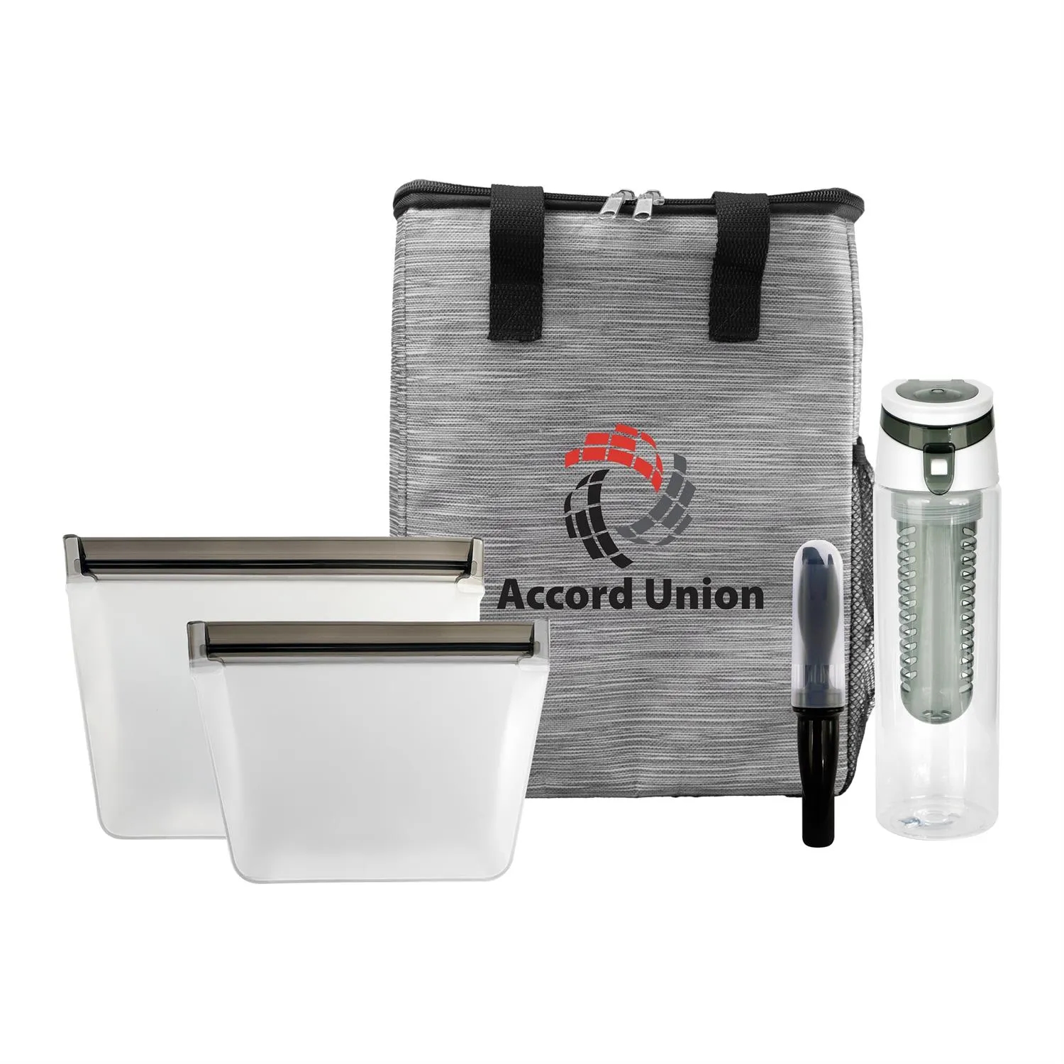 Reusable Beverage & Cutlery Tote Set 3