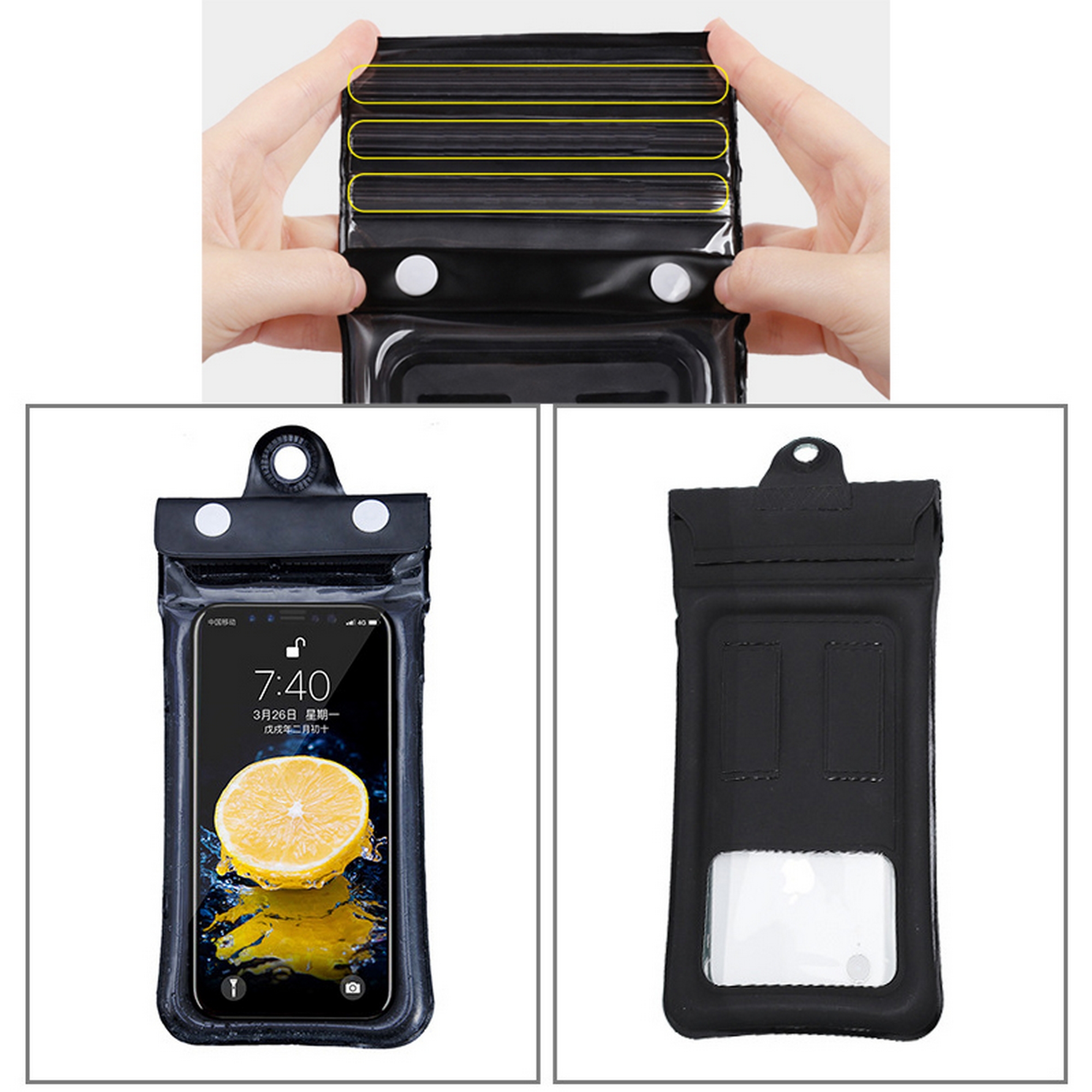 Waterproof Bag For Outdoor Swimming Mobile Phone 15