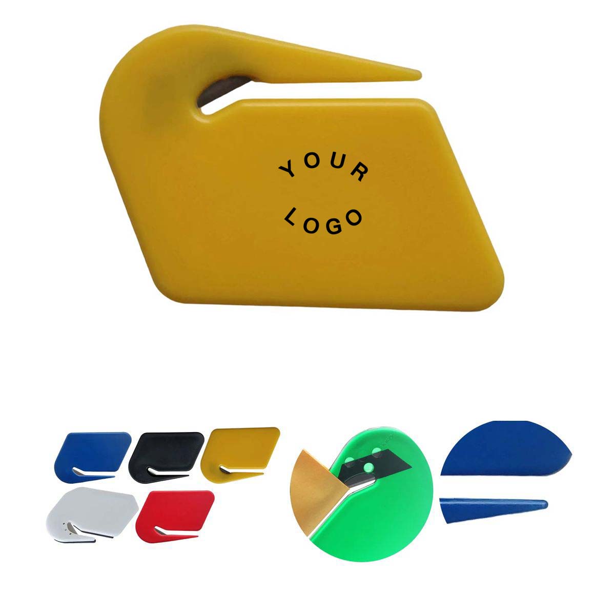 Handheld Envelope Opener with Stainless Steel Edge