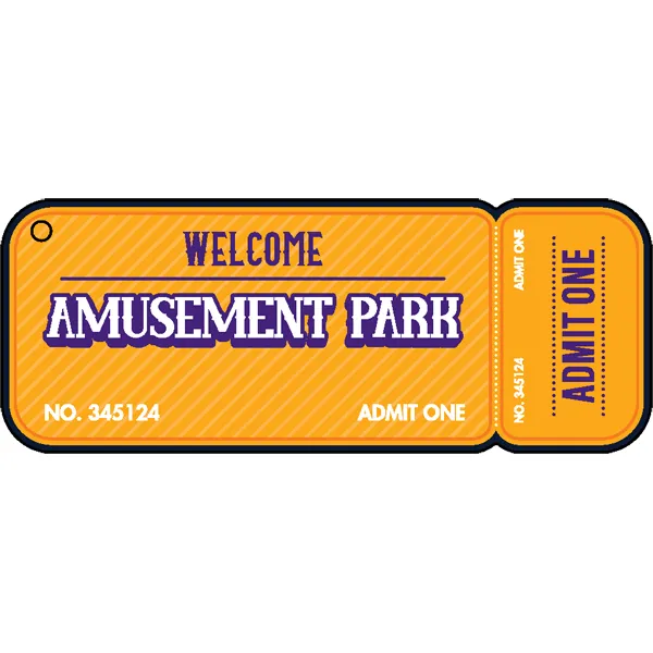 Stock Shape Acrylic Key Tags 5