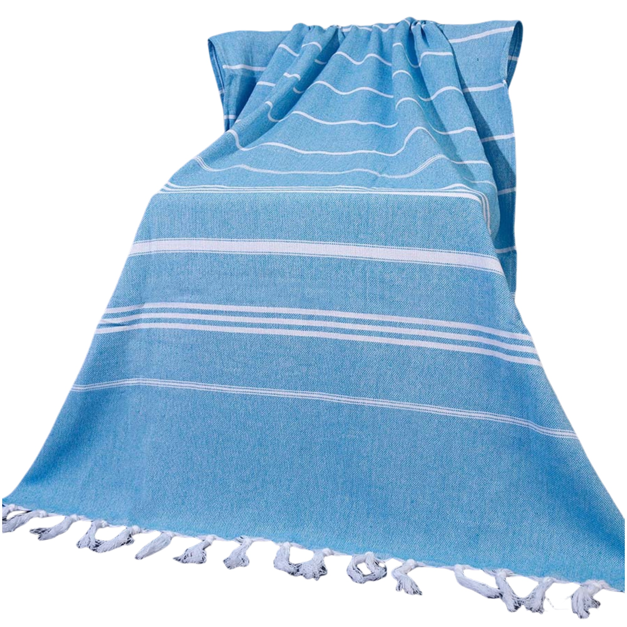 Vacation Soft Turkish Tassel Towel 11