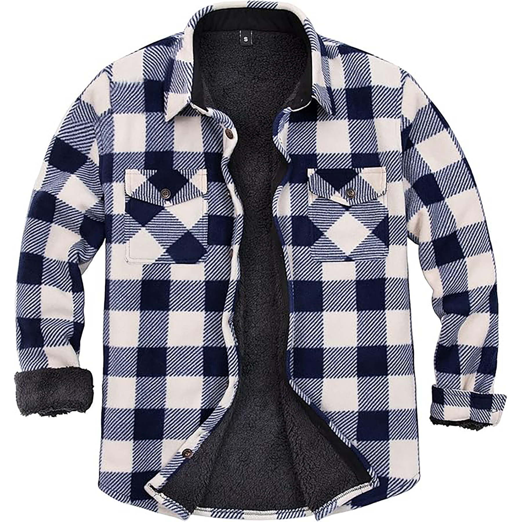Men's Flannel Shirt Jacket 87