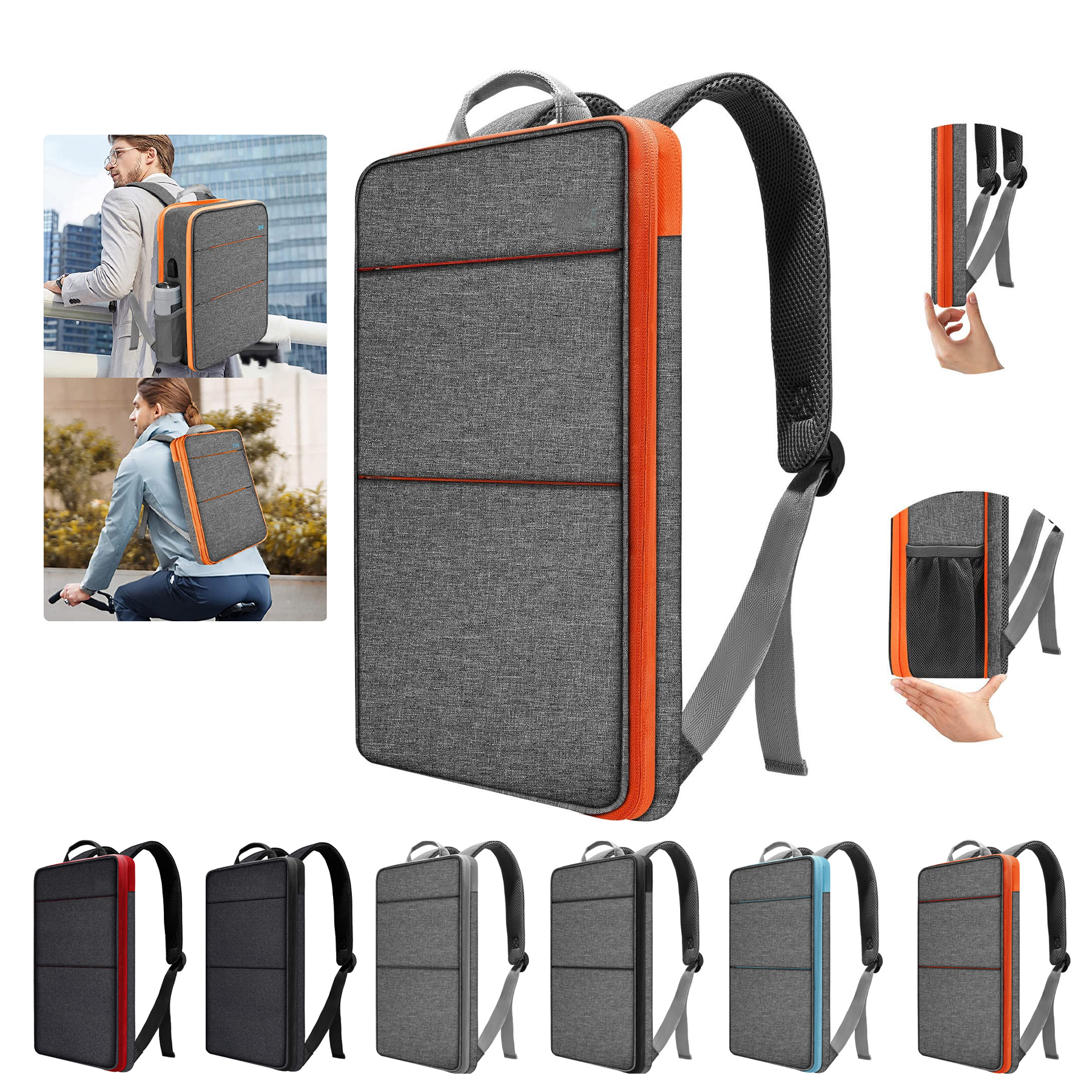Slim & Expandable Laptop Backpack 6