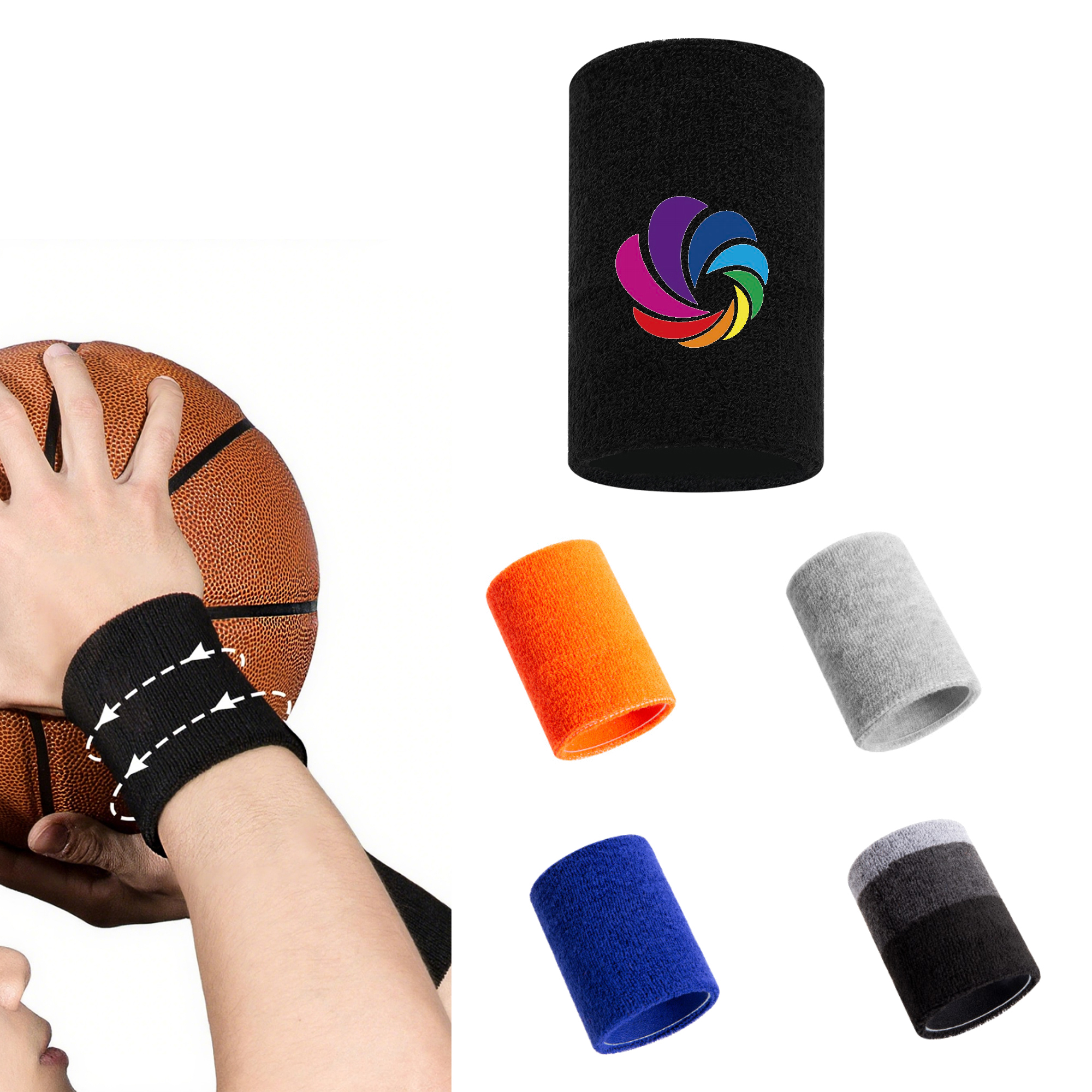 Full Color Outdoor Sports Wristbands MOQ 50 5