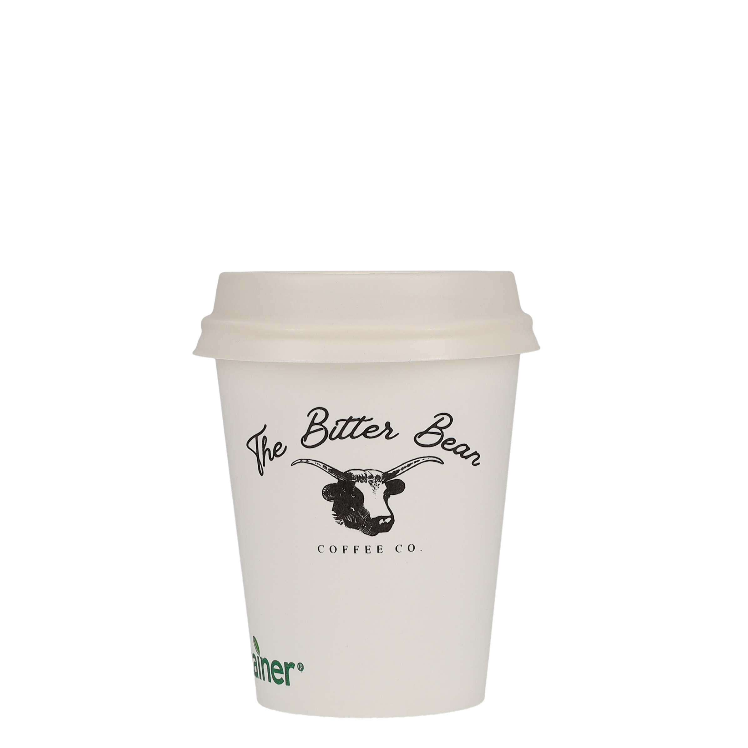 12/16 oz Paper Cup Eco Domed Lid White 5