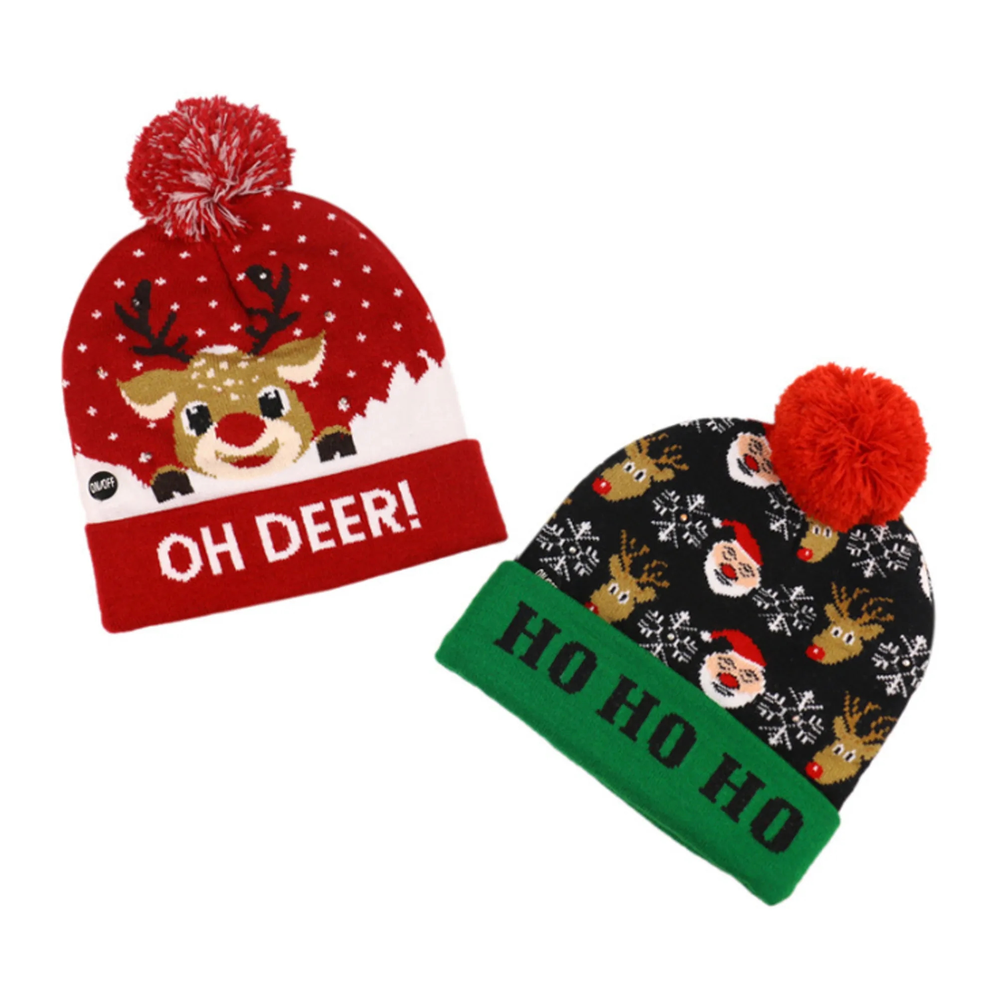 Festive Knit Christmas Cap 14