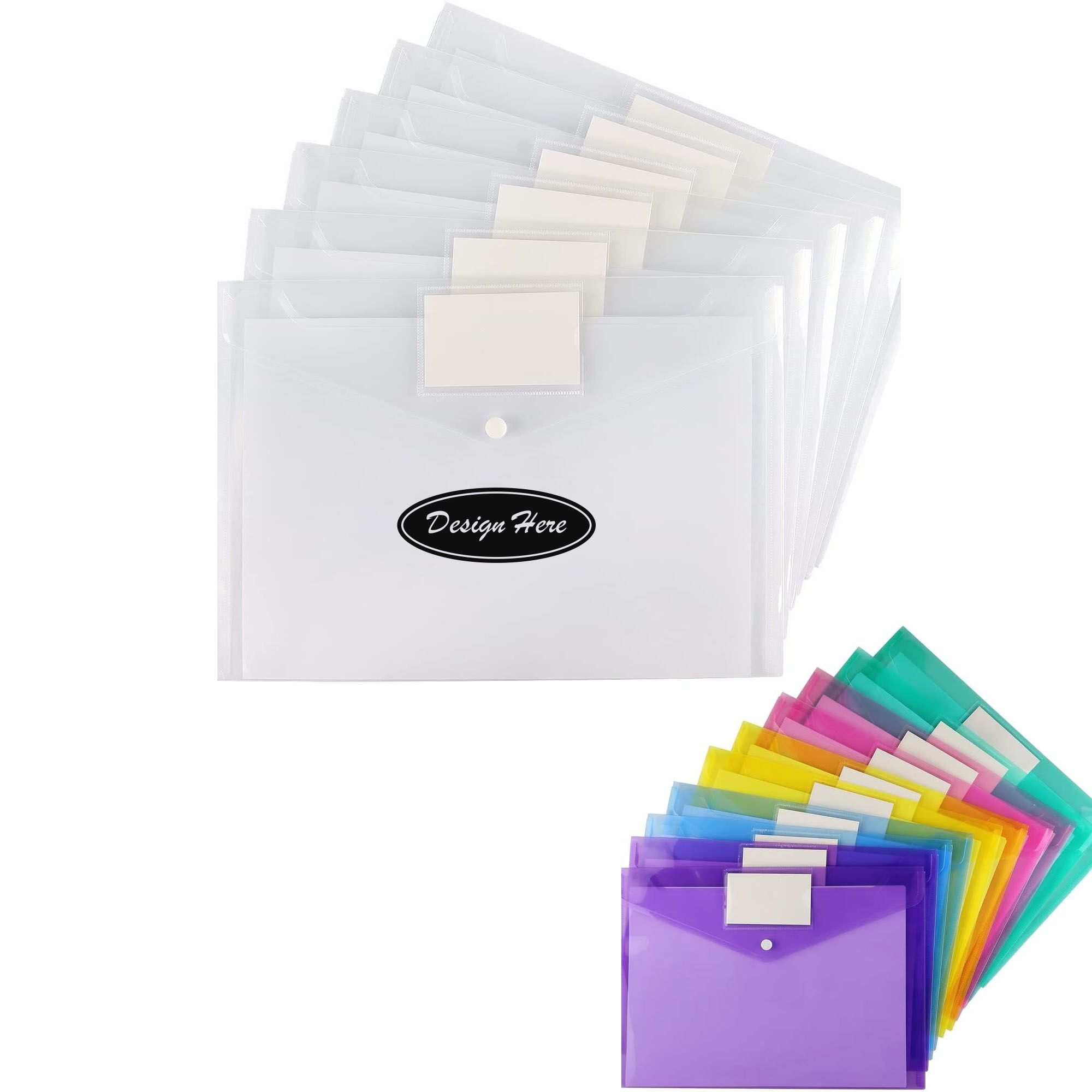 Customizable A4 Waterproof Transparent File Pouch 5