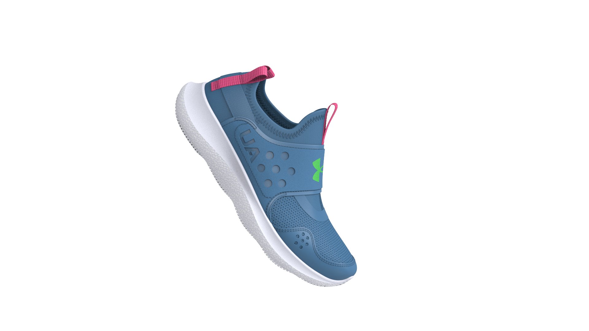 UA Runplay Girls' Pre-School Running Shoes 12