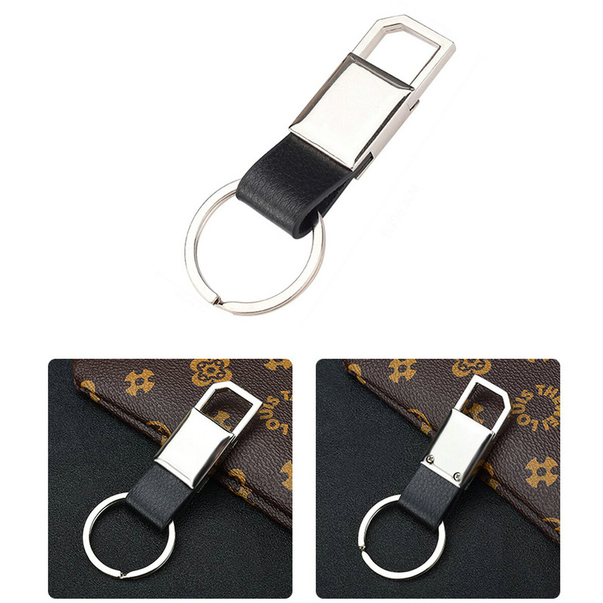 Zinc Alloy Car Keychain
