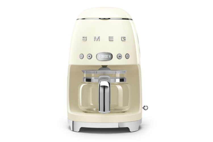 SMEG Drip-Filter Coffee Machine - Cream Glossy 3