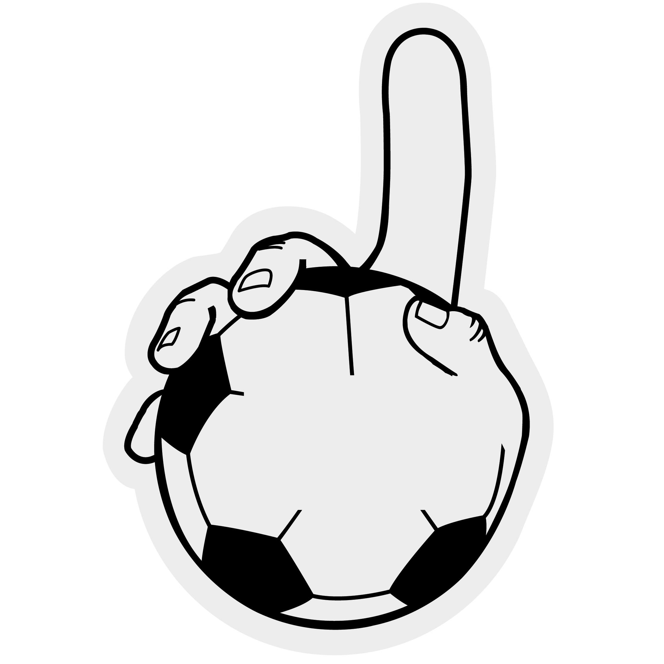 Soccer Ball Hand 57