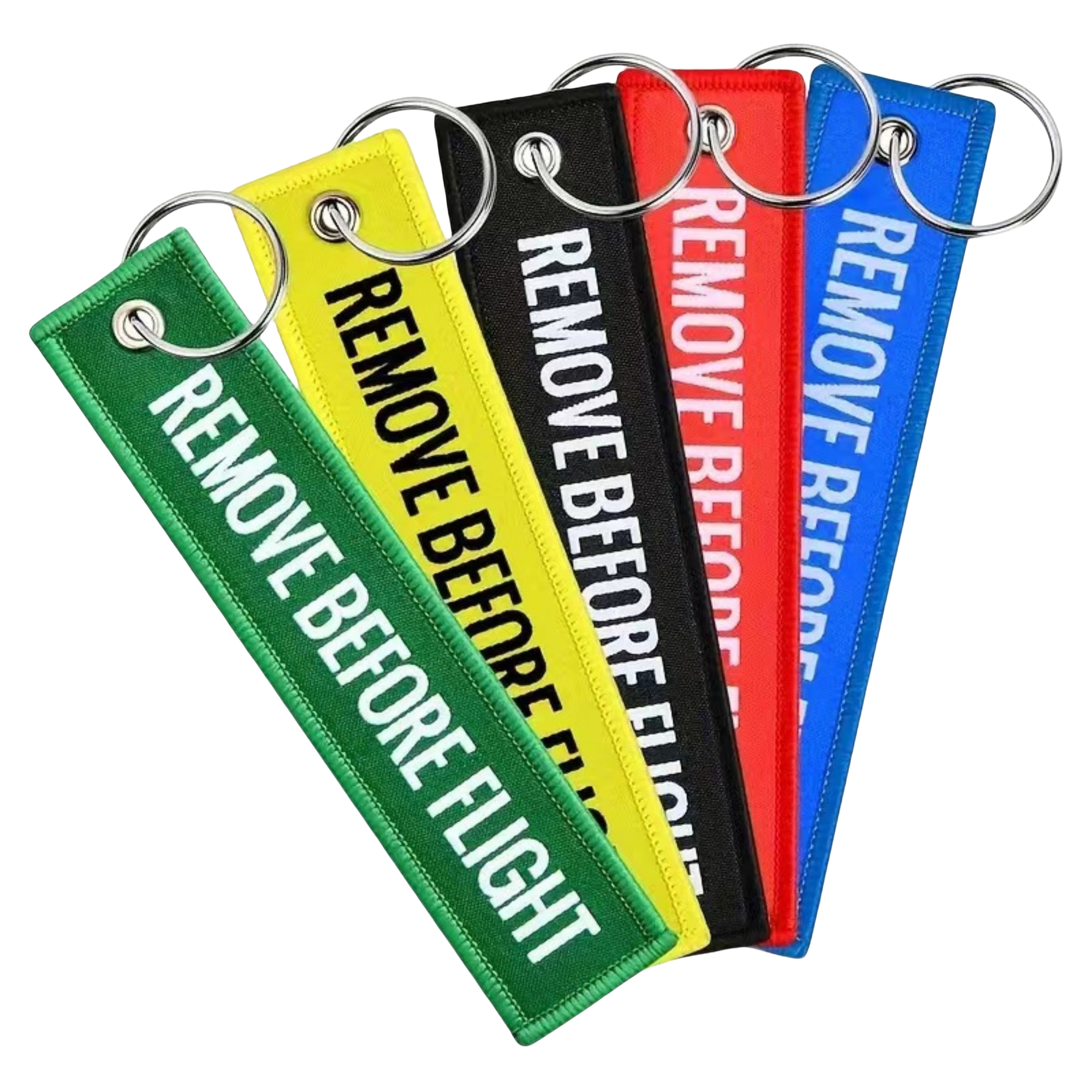 Embroidery Keychain Luggage Tag