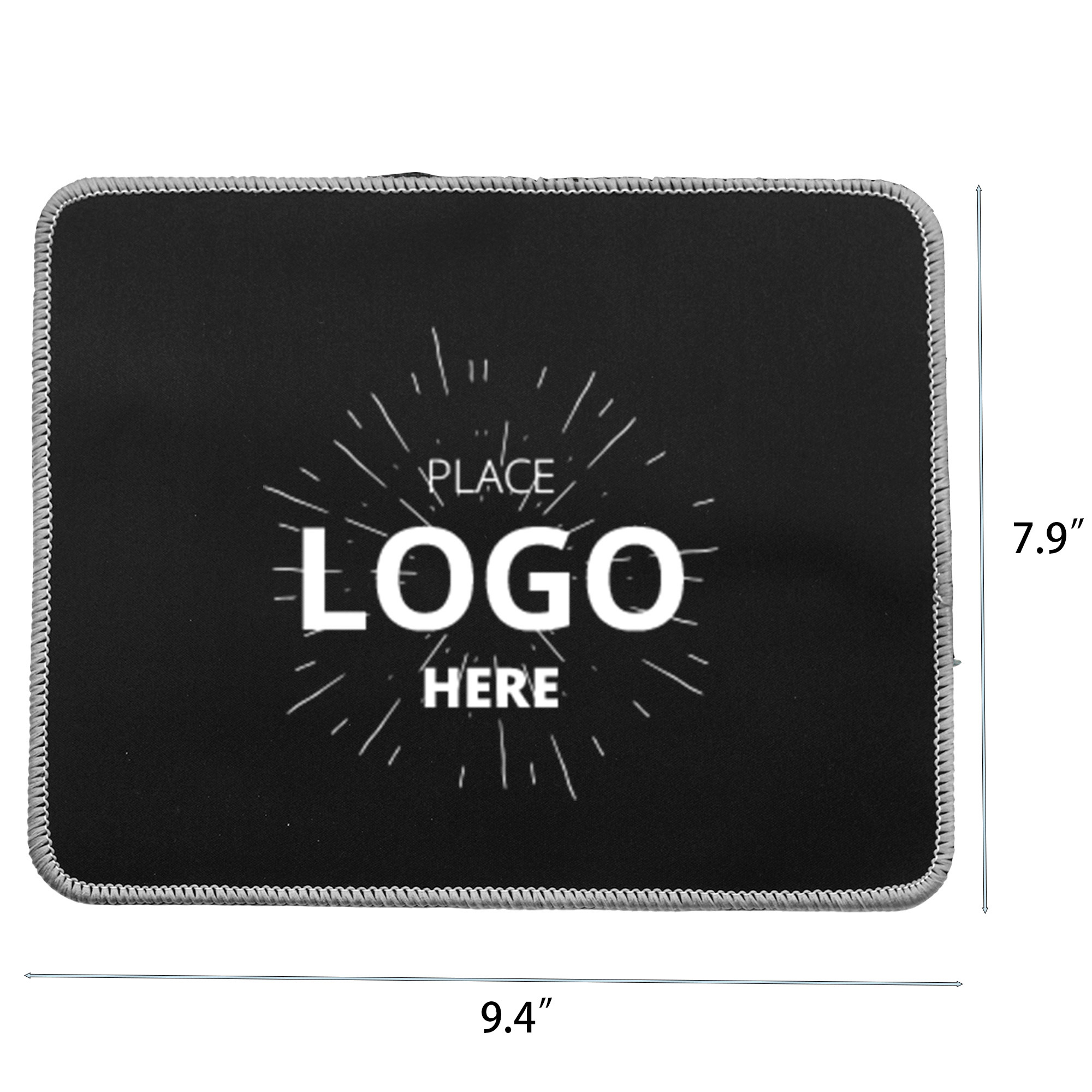 MOQ 50 Custom Logo Ergonomic Wrist Rest Mouse Pad Rubber 5
